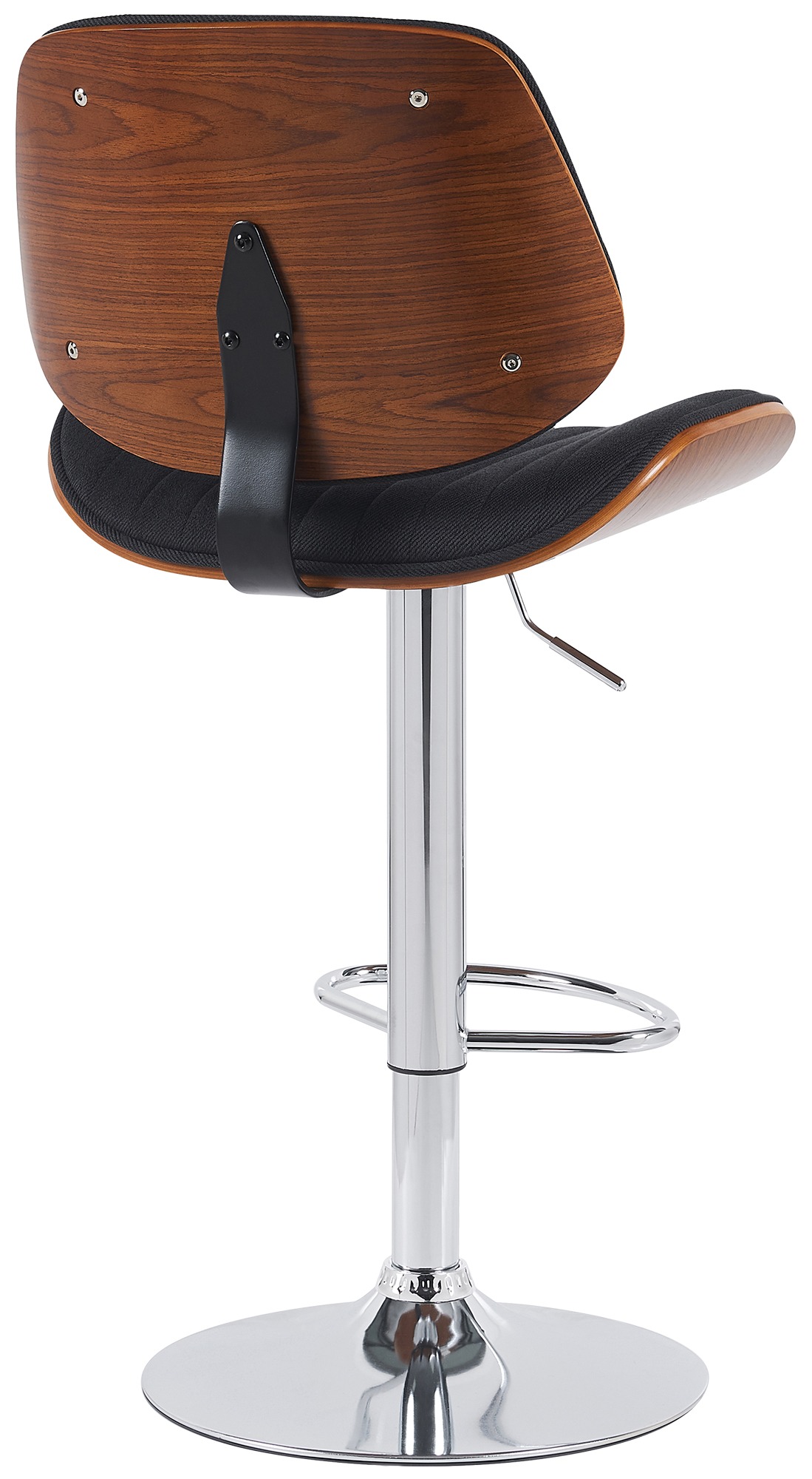 Barhocker Clawson Stoff chrom