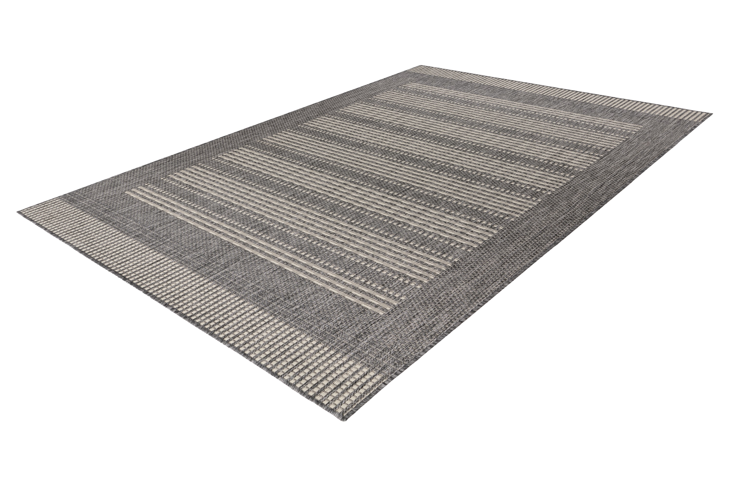 Teppich Nibru 125 Silber 120 x 170 cm
