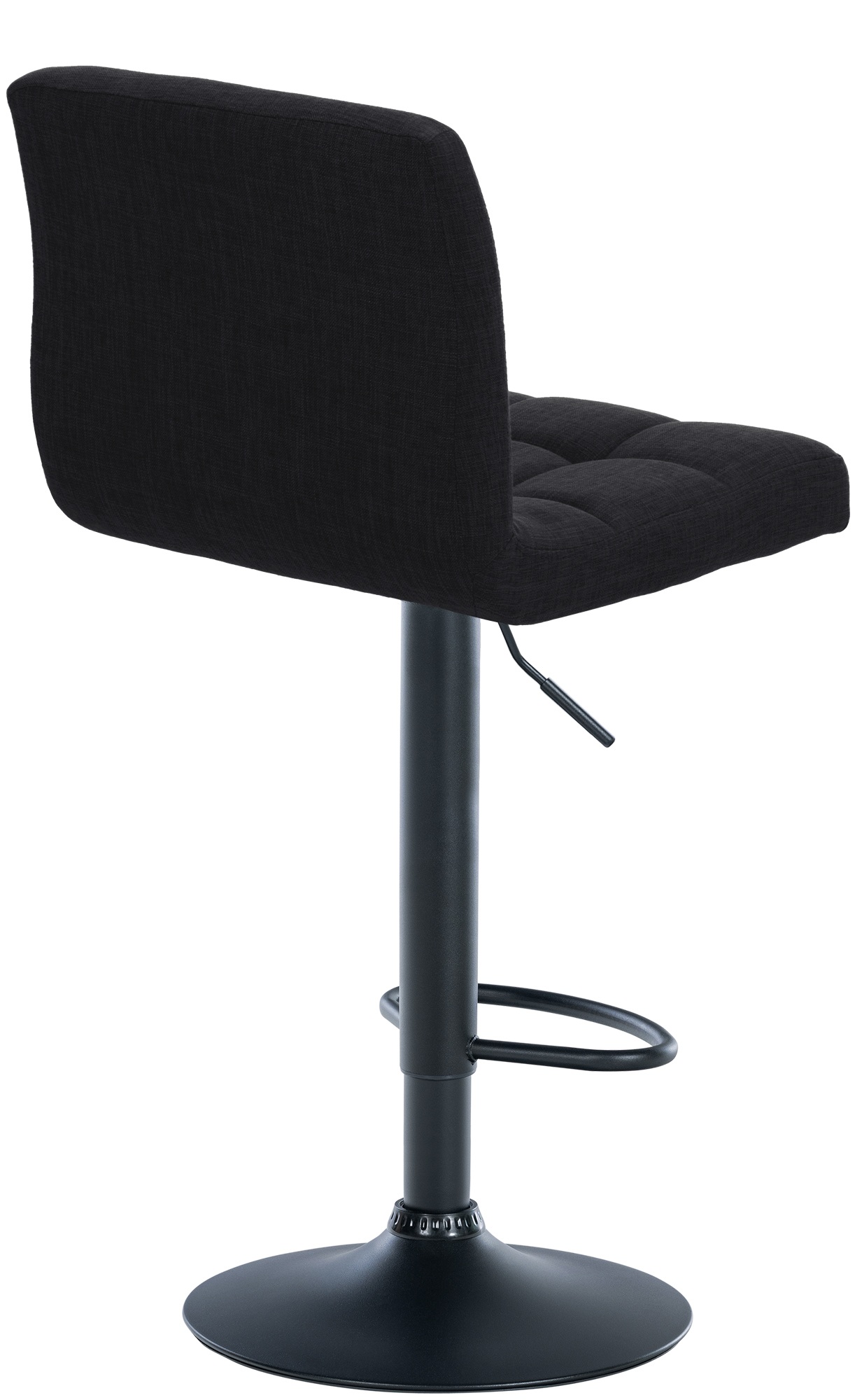2er Set Barhocker Calma Stoff schwarz