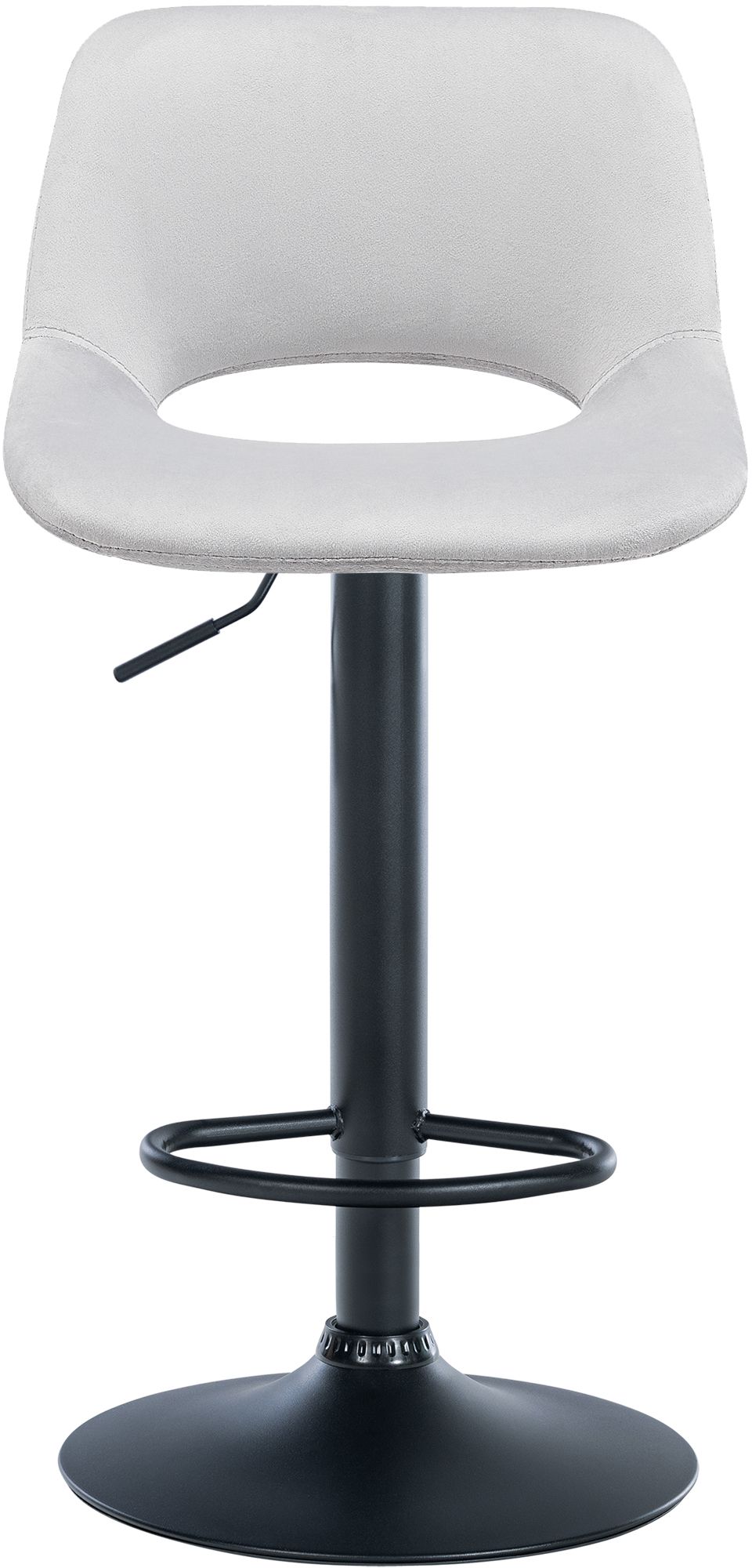 Barhocker Camden Samt schwarz
