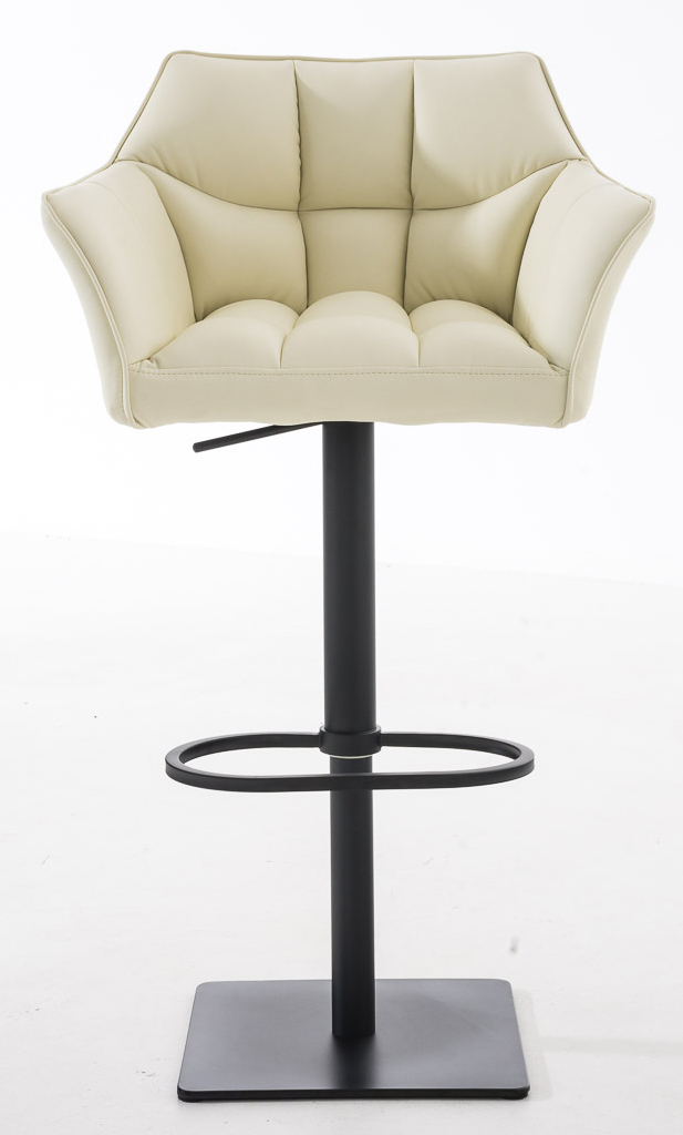 2er Set Barhocker Damaso Kunstleder schwarz