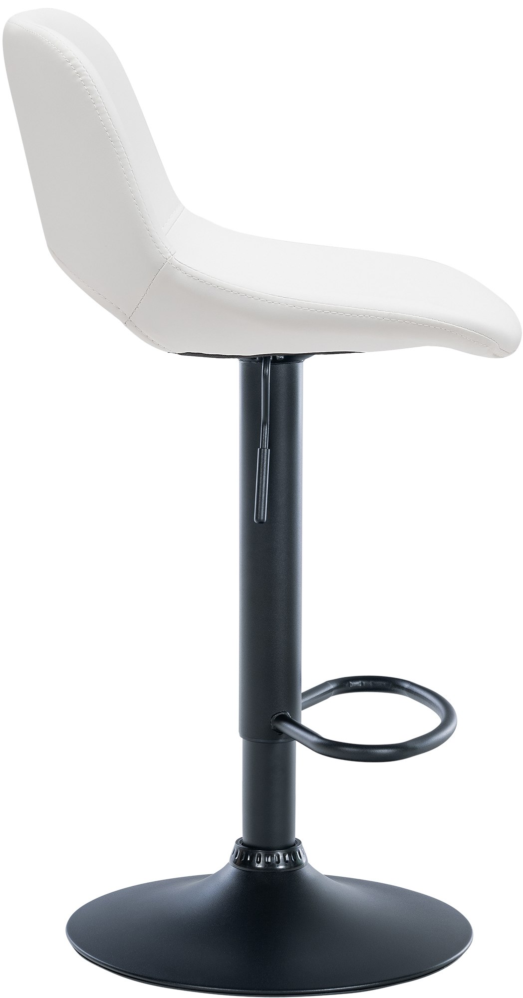 2er Set Barhocker Camden Kunstleder schwarz