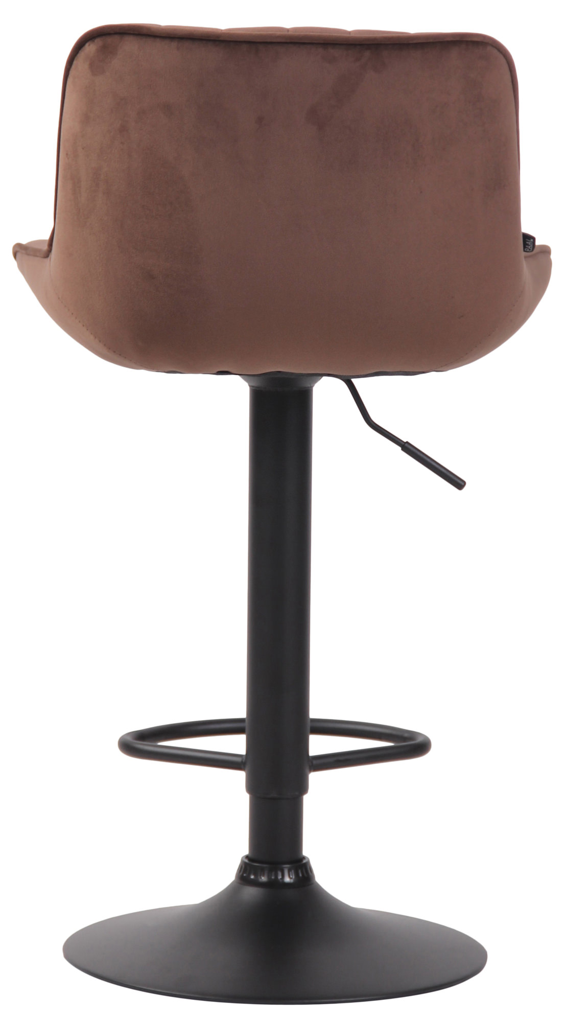 Barhocker Lentini Samt schwarz