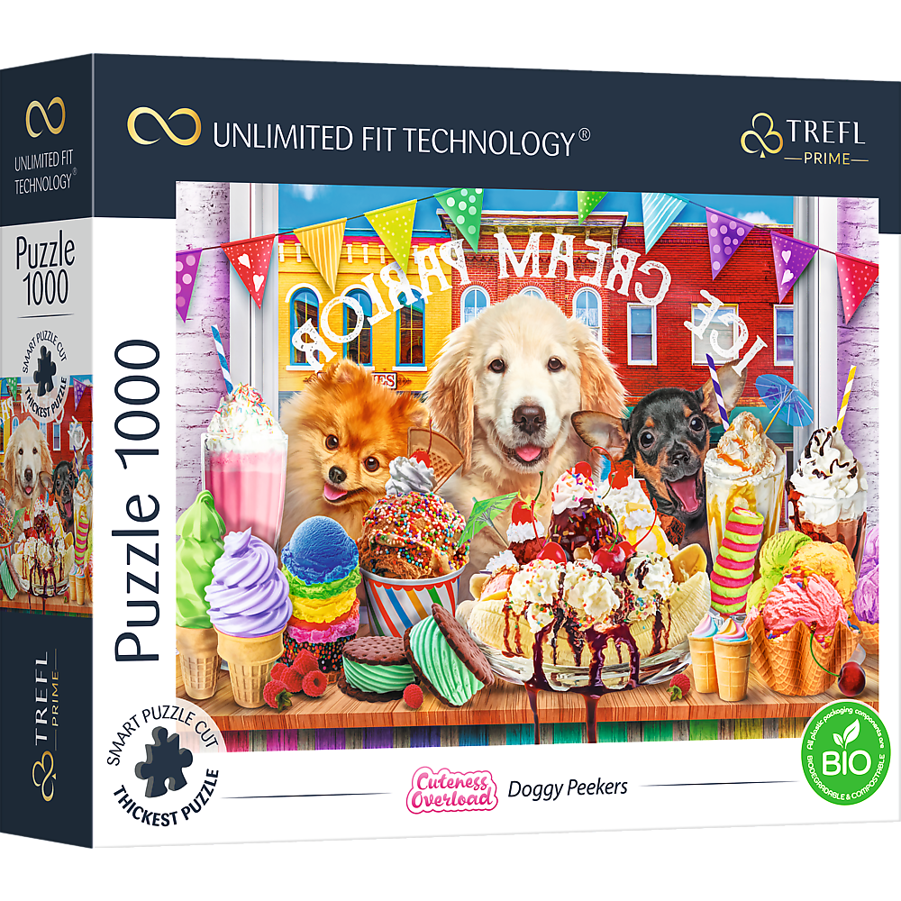 Trefl Puzzles Cuteness Overload: Hunde - UFT Puzzle 1000 Teile