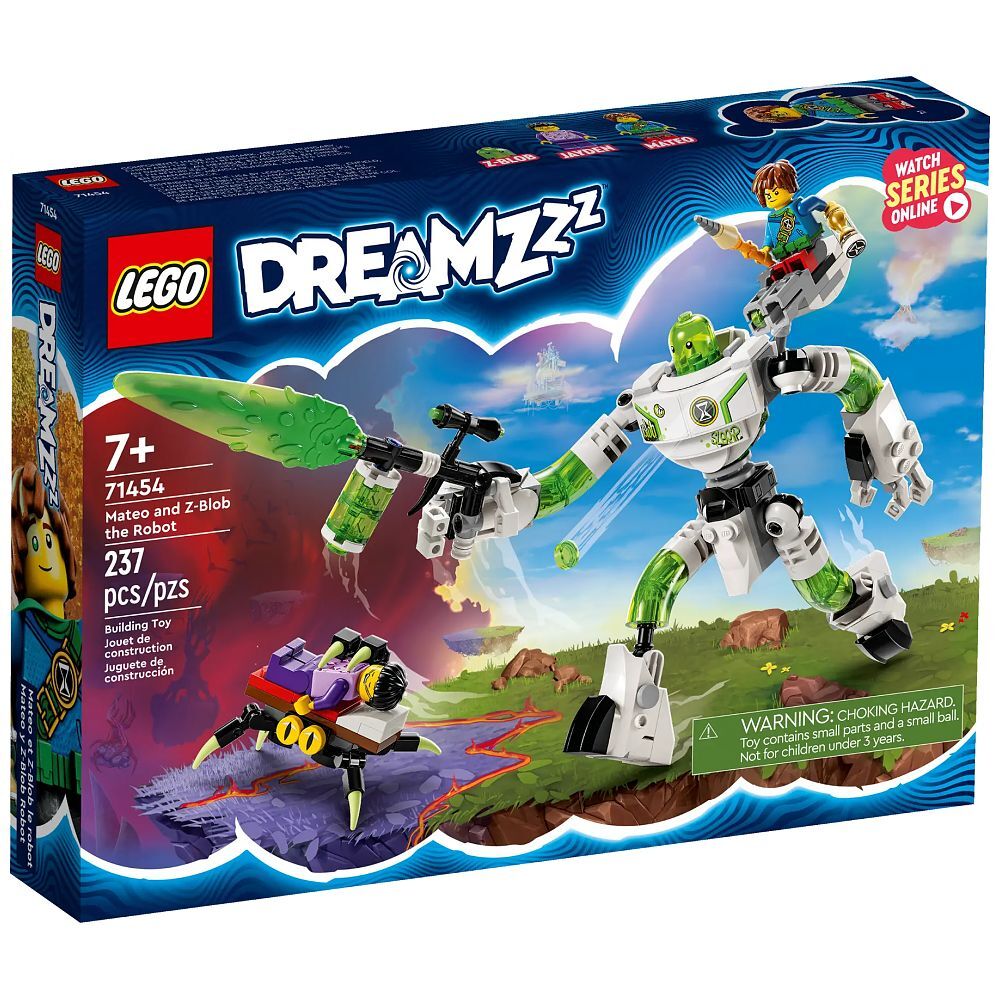 LEGO® Bau- & Konstruktionsspielzeug LEGO® 71454 - DreamZzz Mateo und Roboter Z-Blob (237 Teile)