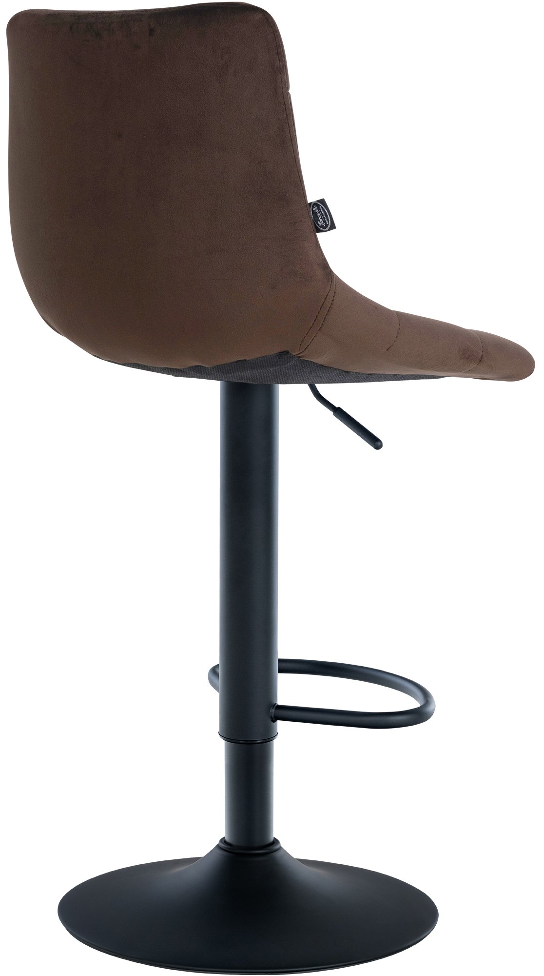 Barhocker Jerry Samt schwarz