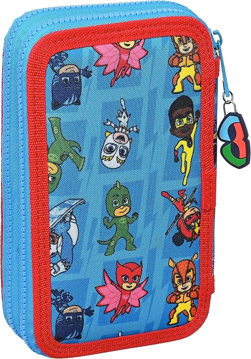 SAFTA Schreibwaren PJ Masks - Doppelmäppchen mit Inhalt - 20 cm