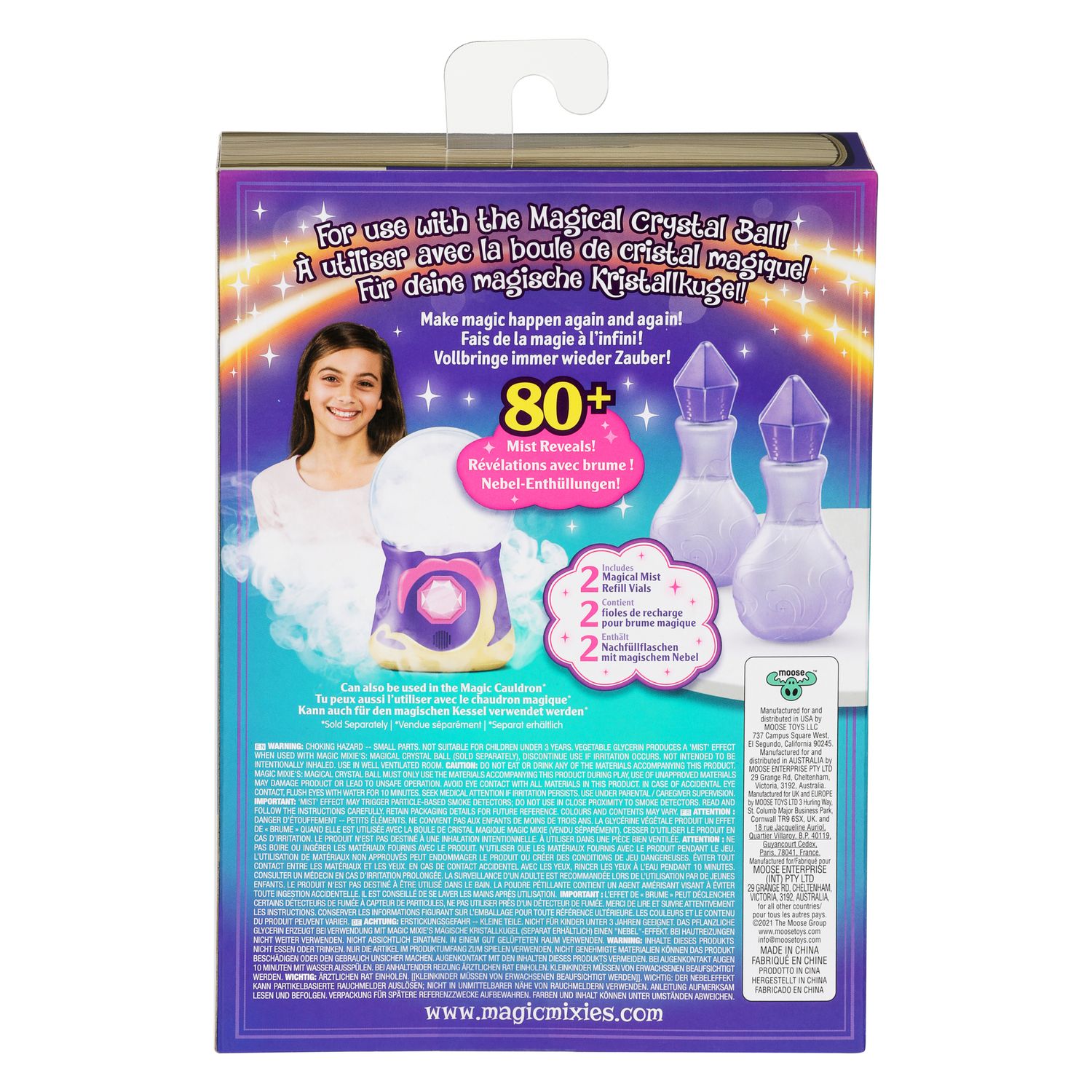 Moose Toys Spiele Zubehör Magic Mixies - Magische Kristallkugel - Nachfüllpackung