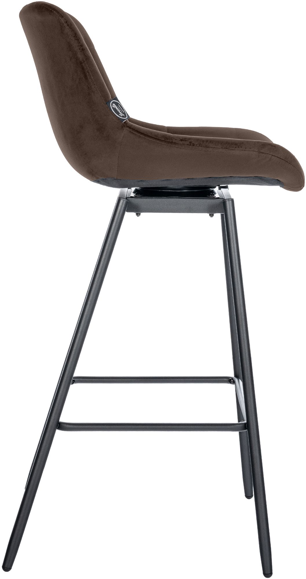 Barhocker Weston Schwenkbar Samt
