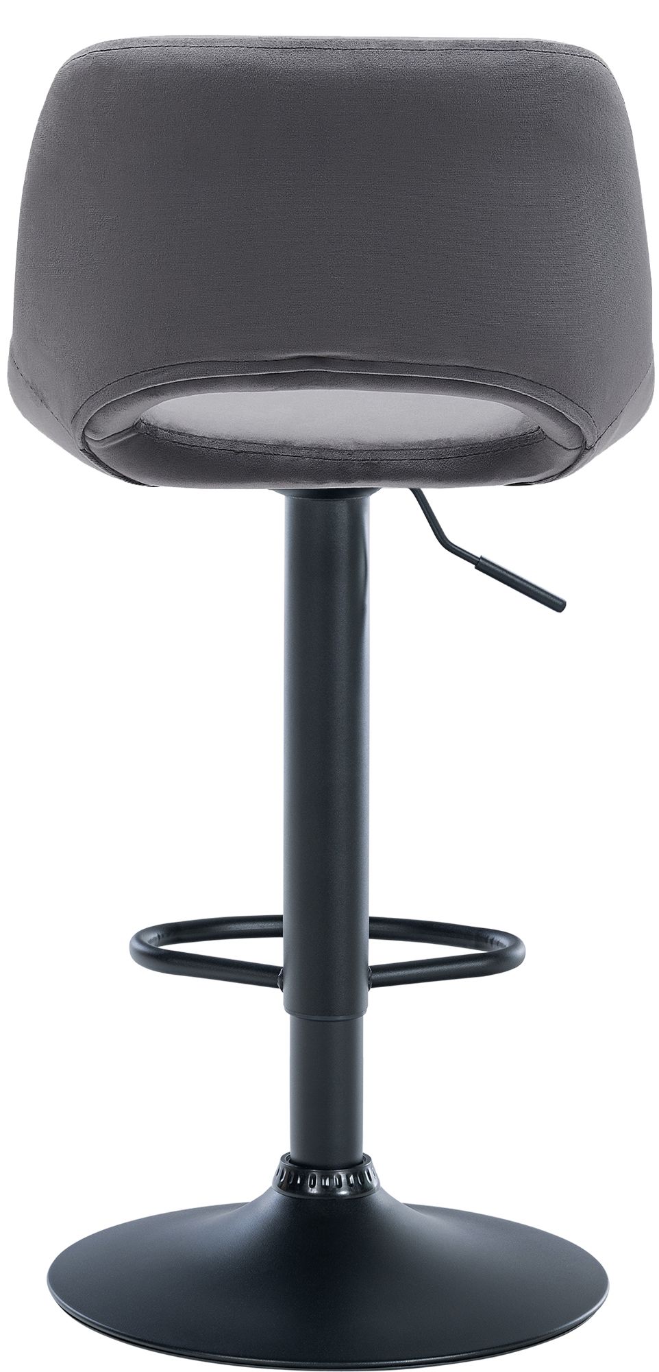 Barhocker Camden Samt schwarz