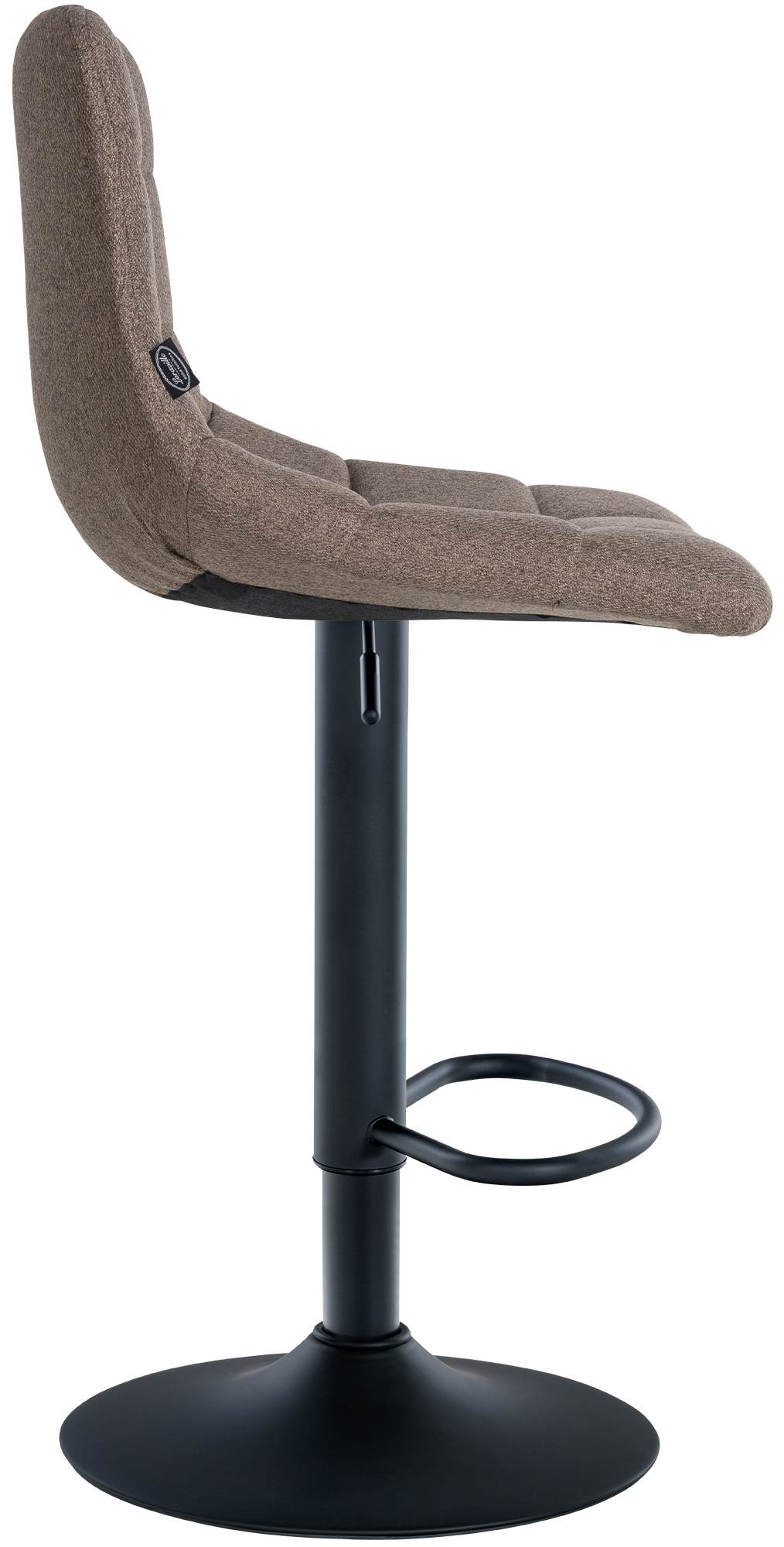 2er Set Barhocker Jerry Stoff schwarz