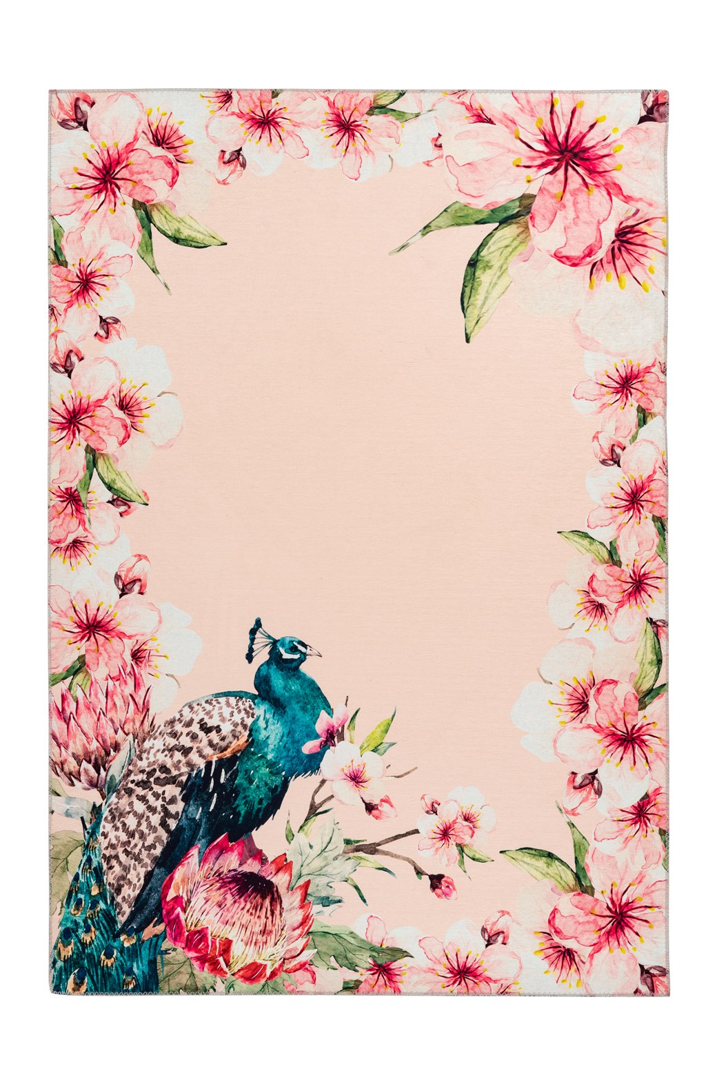 Teppich Blossom 125 Multi / Creme 80cm x 150cm
