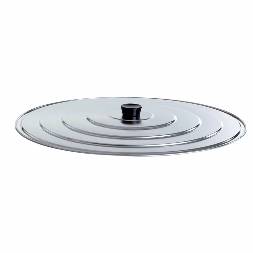 Leichter Aluminiumdeckel Ø 70 cm mit Abdampfvorrichtung für Pfannen bis Ø 36 cm: Leichter und handlicher Deckel für Pfannen!