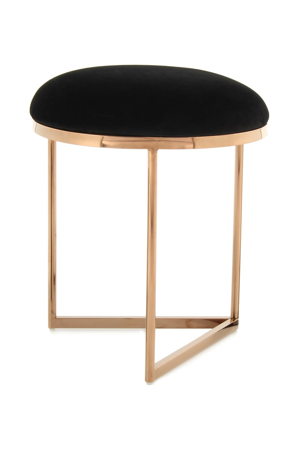 Hocker Hocker Wynona 325 Schwarz / Roségold