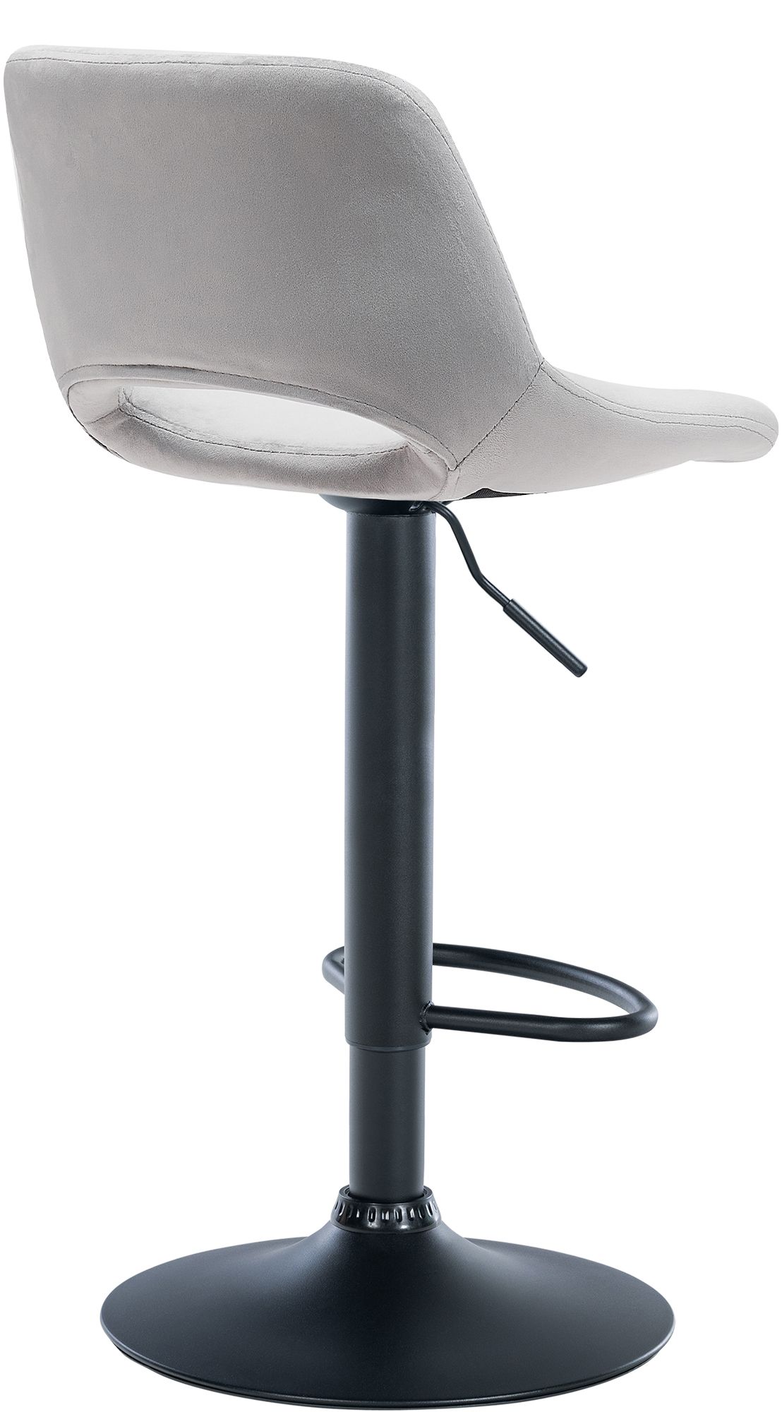 Barhocker Camden Samt schwarz