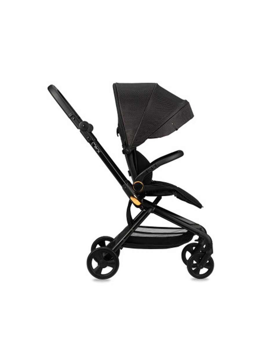 MoMi ADELLE Kinderwagen in Schwarz - leicht und wendig