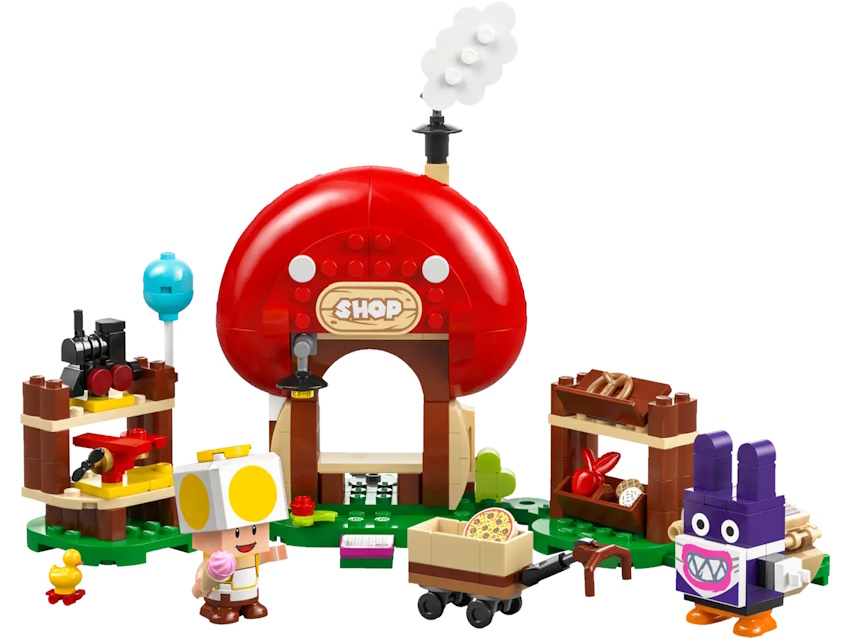 LEGO® Bau- & Konstruktionsspielzeug LEGO® 71429 Super Mario™ - Mopsie in Toads Laden – Erweiterungsset (230 Teile)