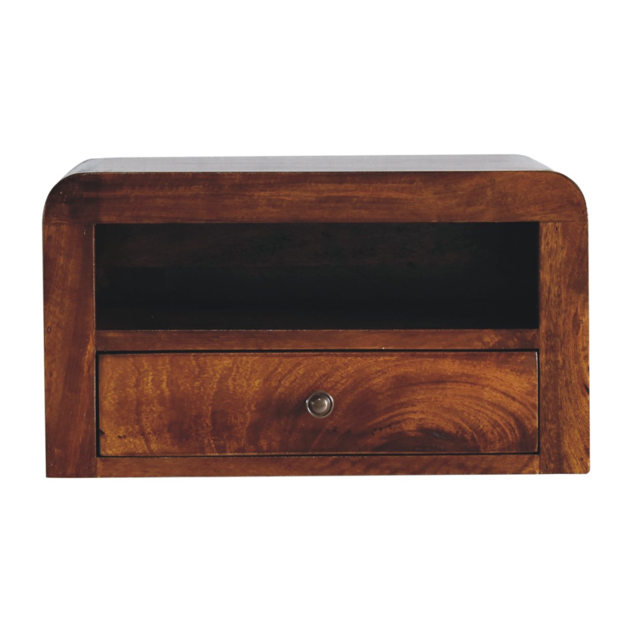 Wandnachttisch „Chunky Chestnut“ mit 1 Schublade