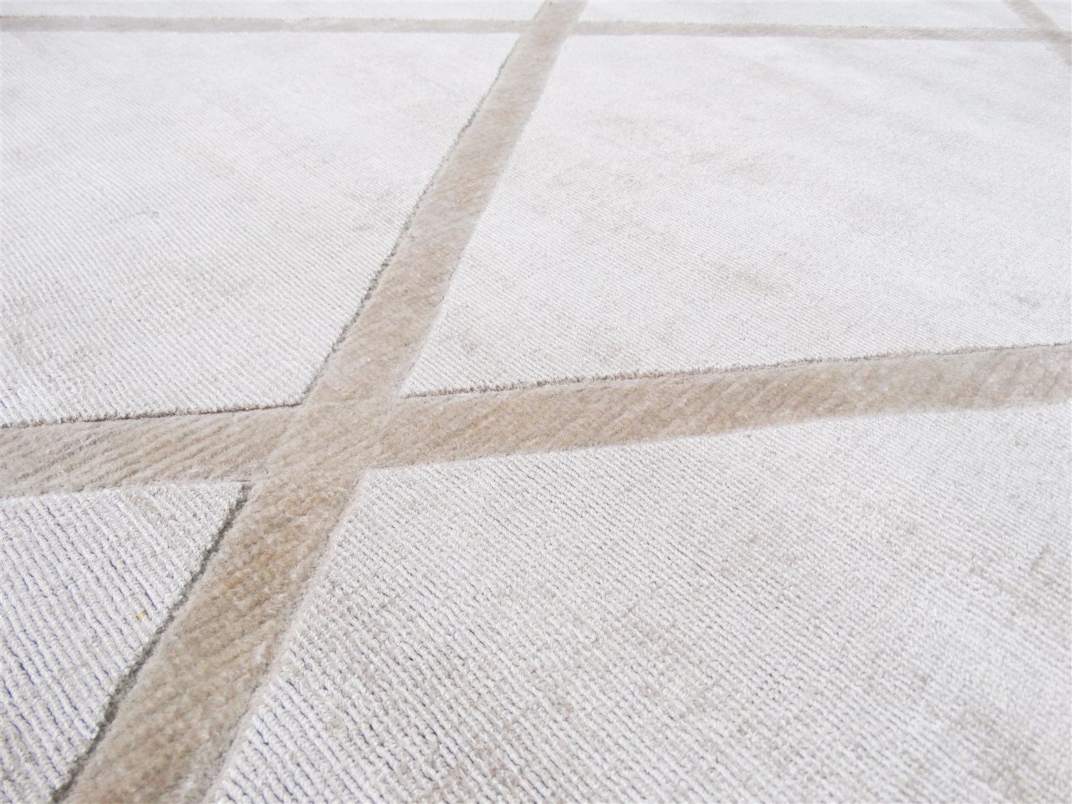 Teppich Luxury 210 Elfenbein / Taupe 200cm x 290cm