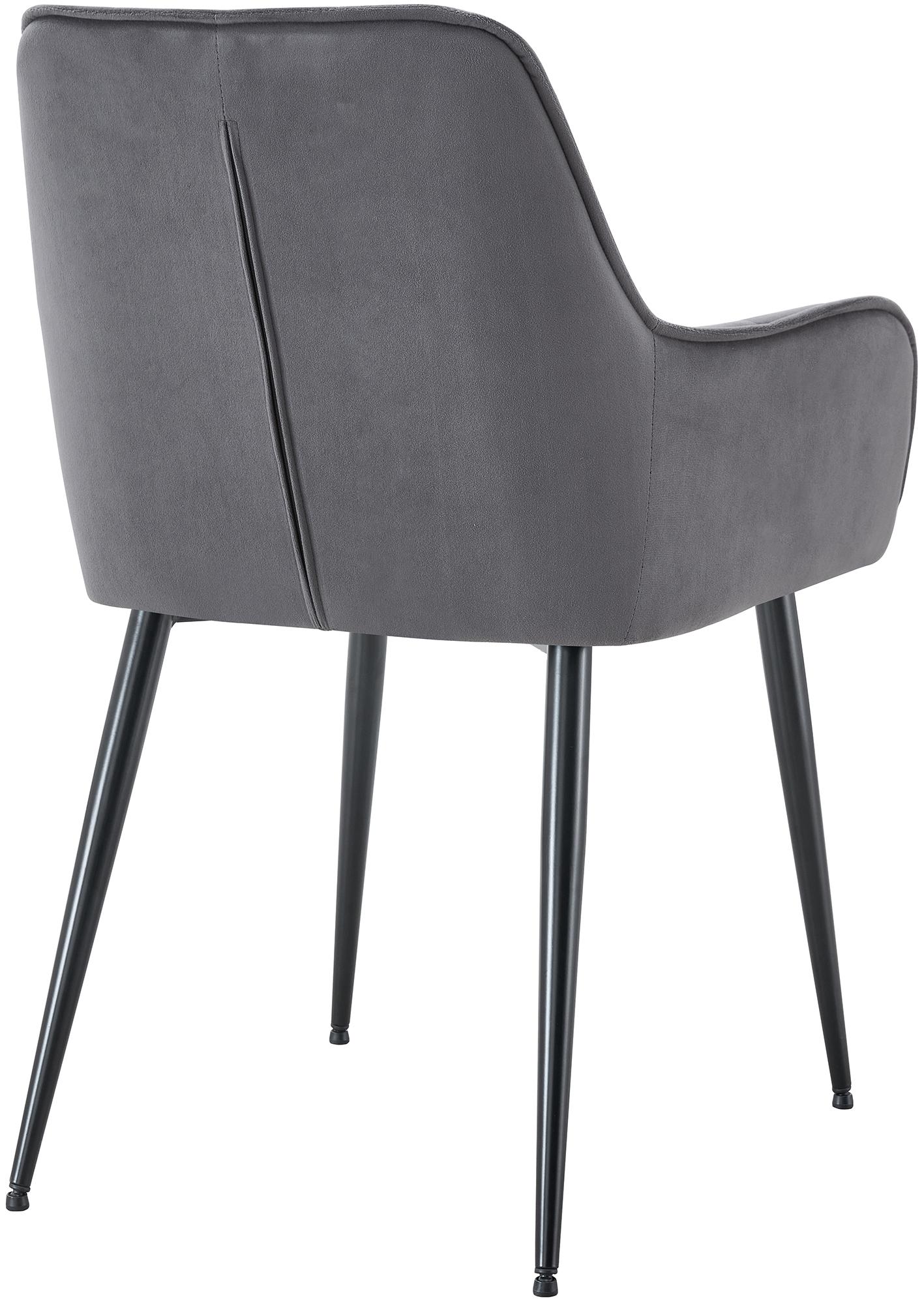 2er Set Esszimmerstuhl Ferndale Samt