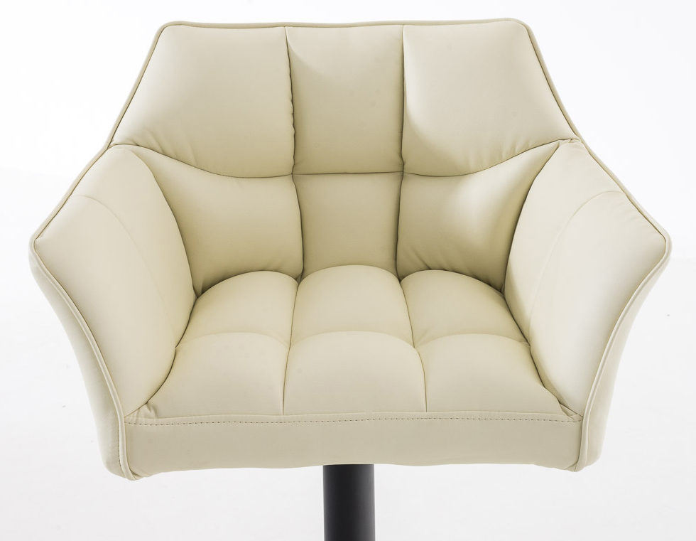 2er Set Barhocker Damaso Kunstleder schwarz