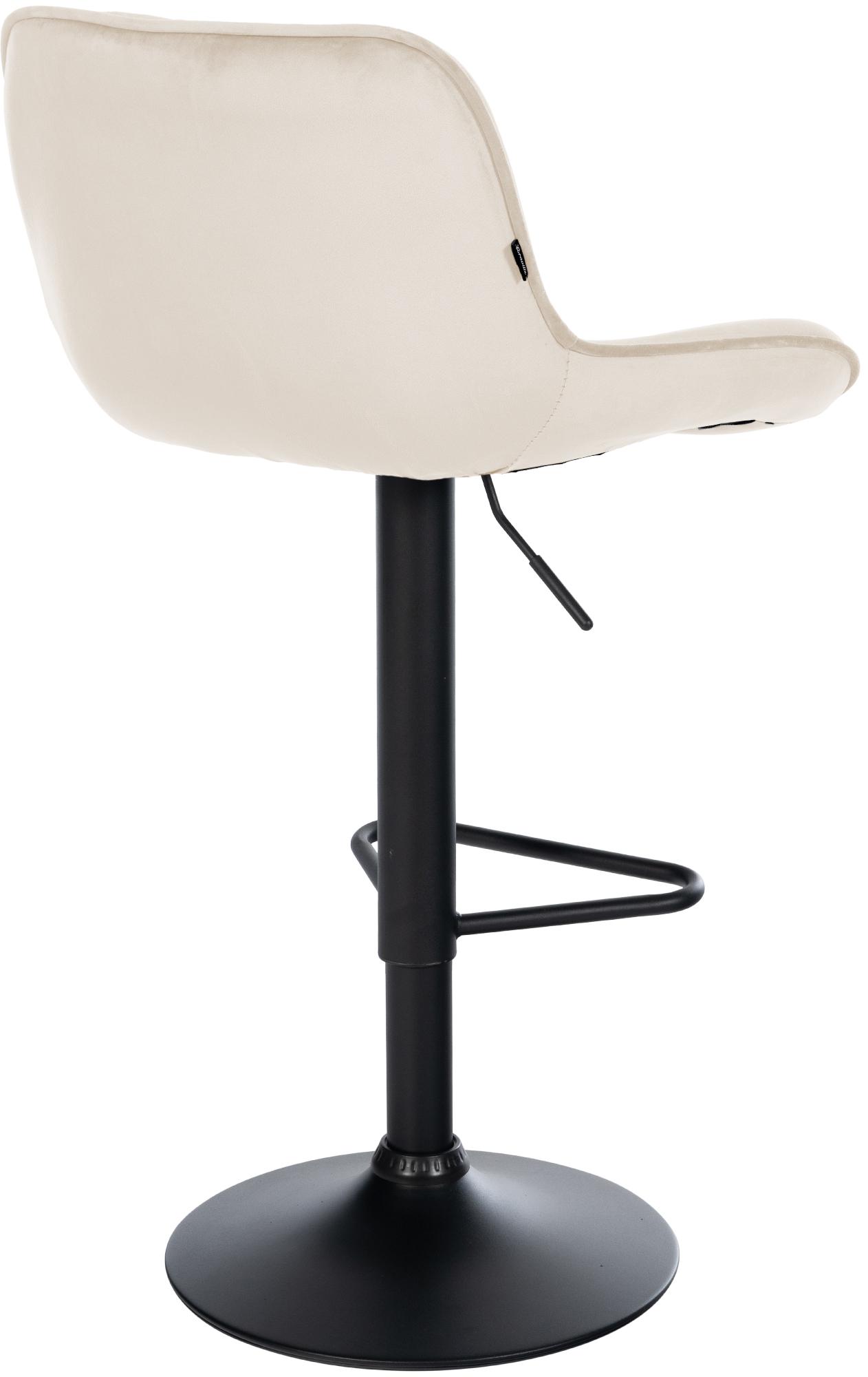 2er Set Barhocker Kasson Samt
