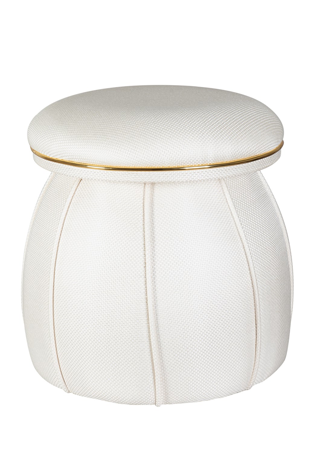 Hocker Hocker Corin 145 Elfenbein / Gold