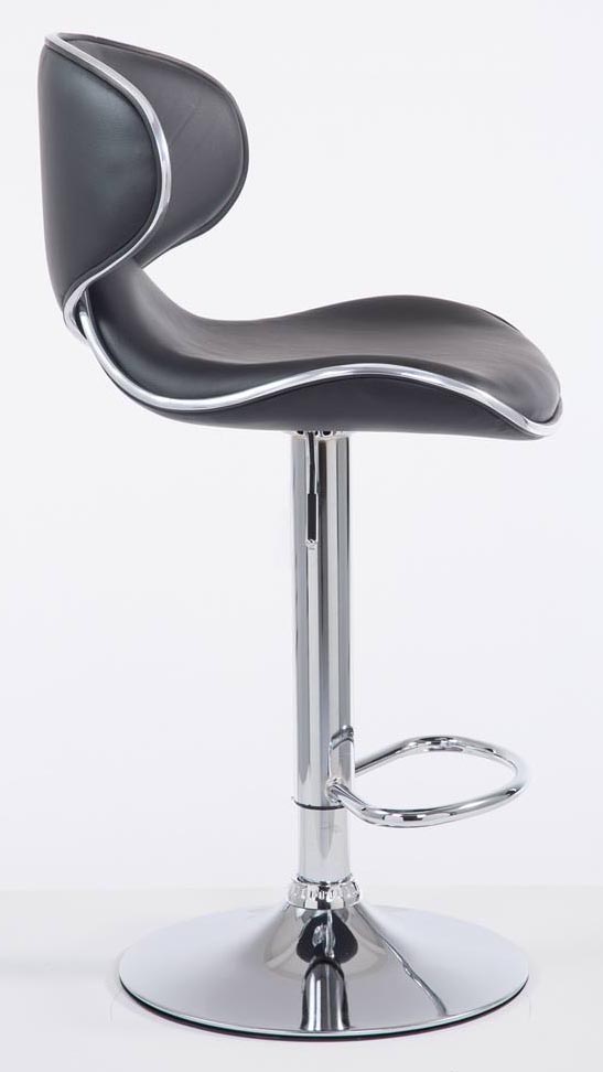 2er Set Barhocker Las Vegas V2 Kunstleder chrom