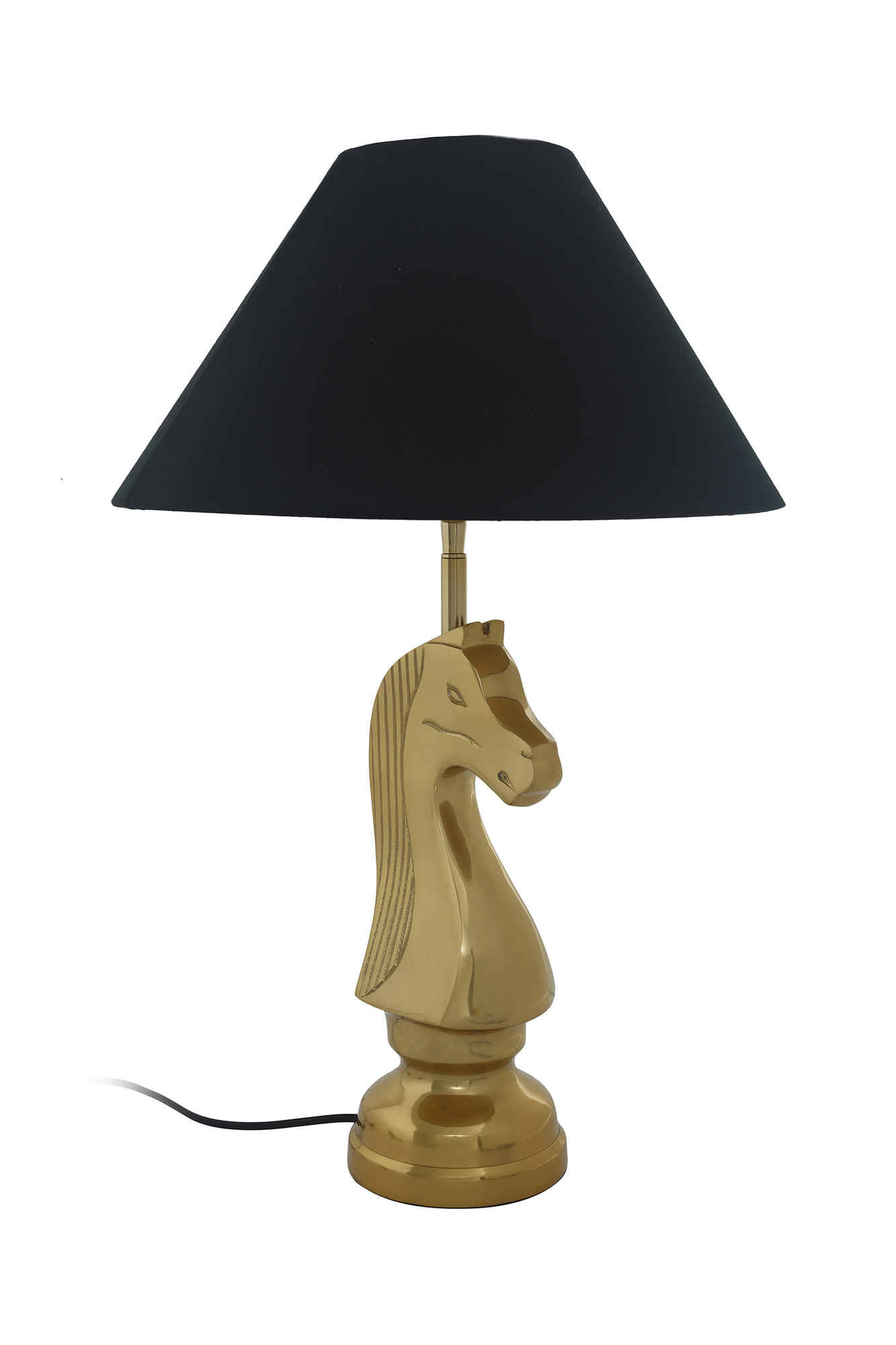 Leuchten Tischlampe Bishop 125 Schwarz