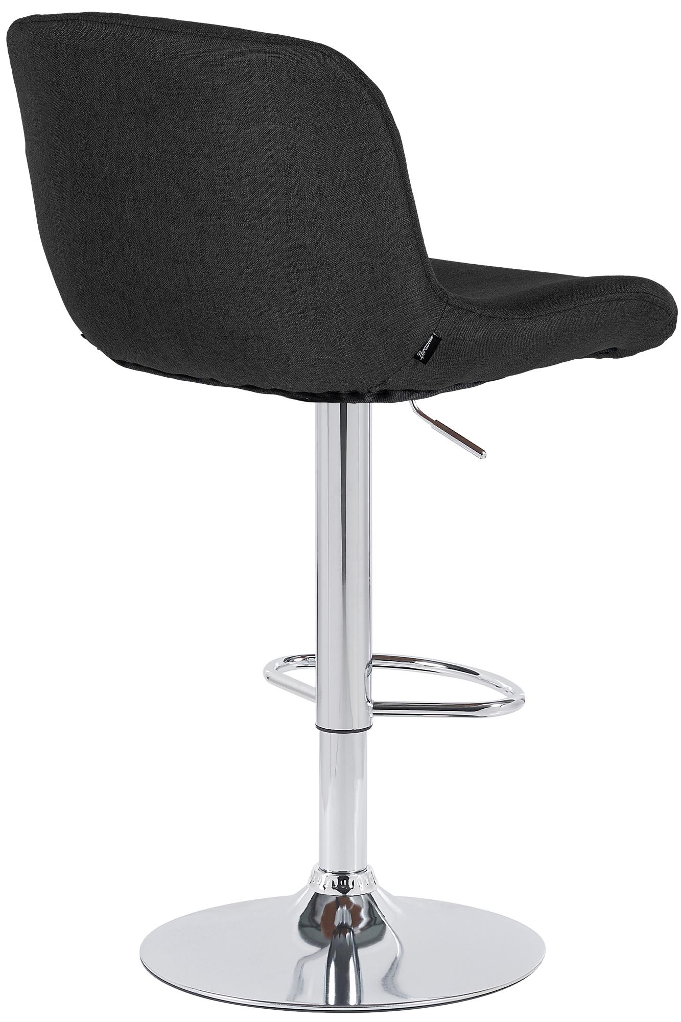 Barhocker Solon Chrom Stoff
