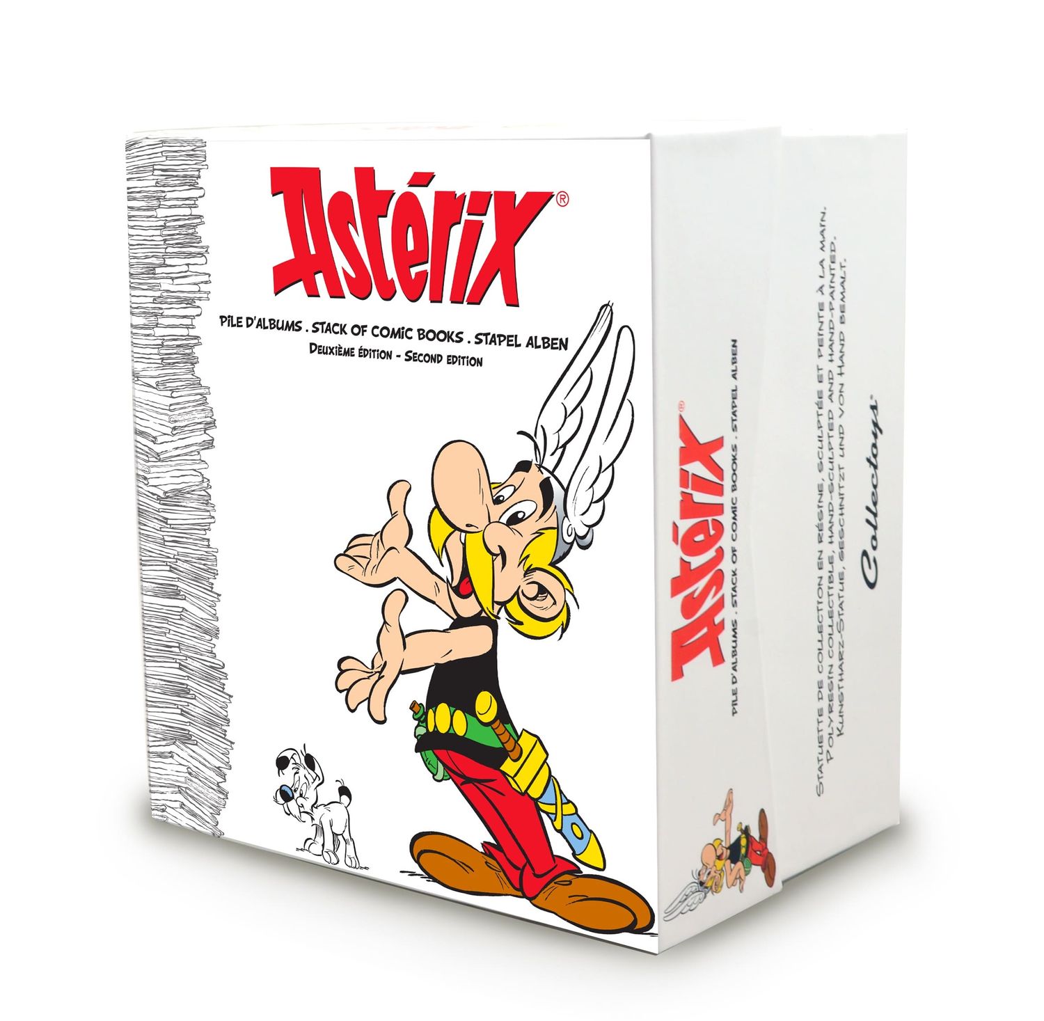 Plastoy Sammel- & Spielfiguren Asterix & Obelix - Asterix mit Bücherstapel