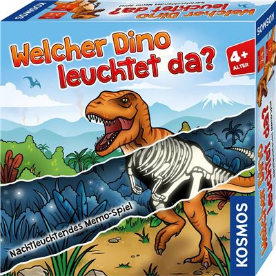 Kosmos Kartenspiele Kosmos 680701 - Welcher Dino leuchtet da?