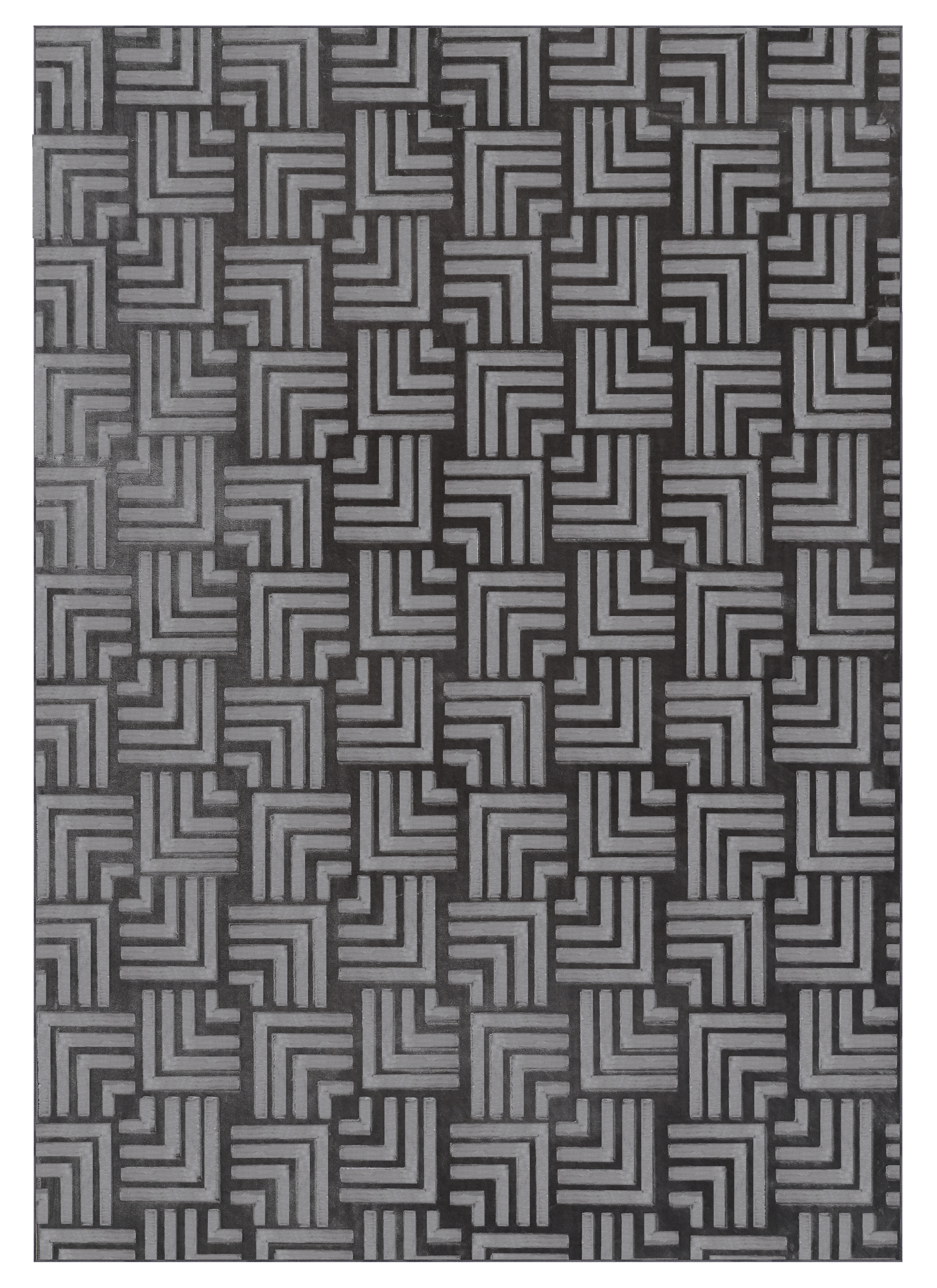 Teppich Calma 325 Anthrazit 200 x 290 cm