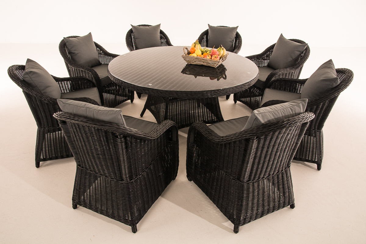 XL Stavanger Sitzgruppe Eisengrau 5mm
