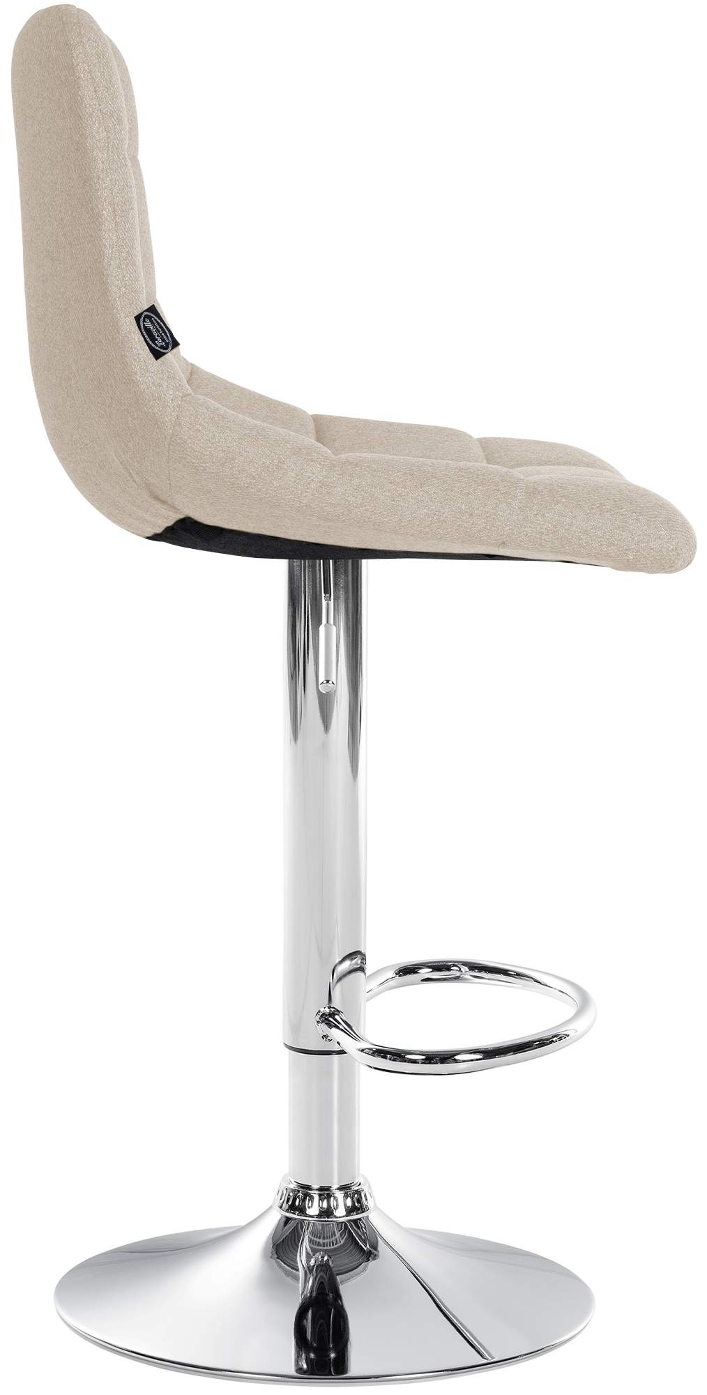 Barhocker Jerry Stoff chrom
