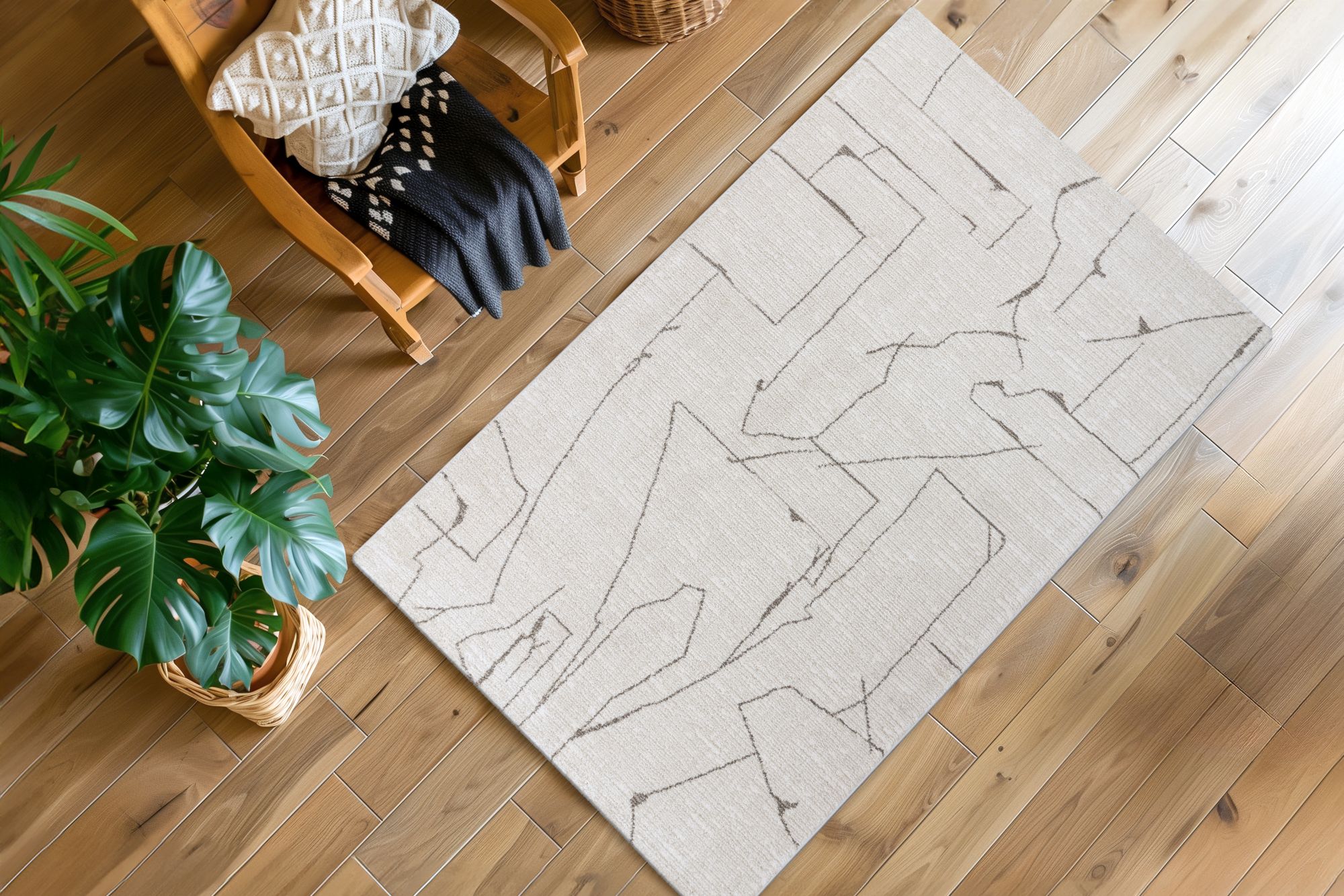 Teppich Napoli 536 Creme 120cm x 170cm
