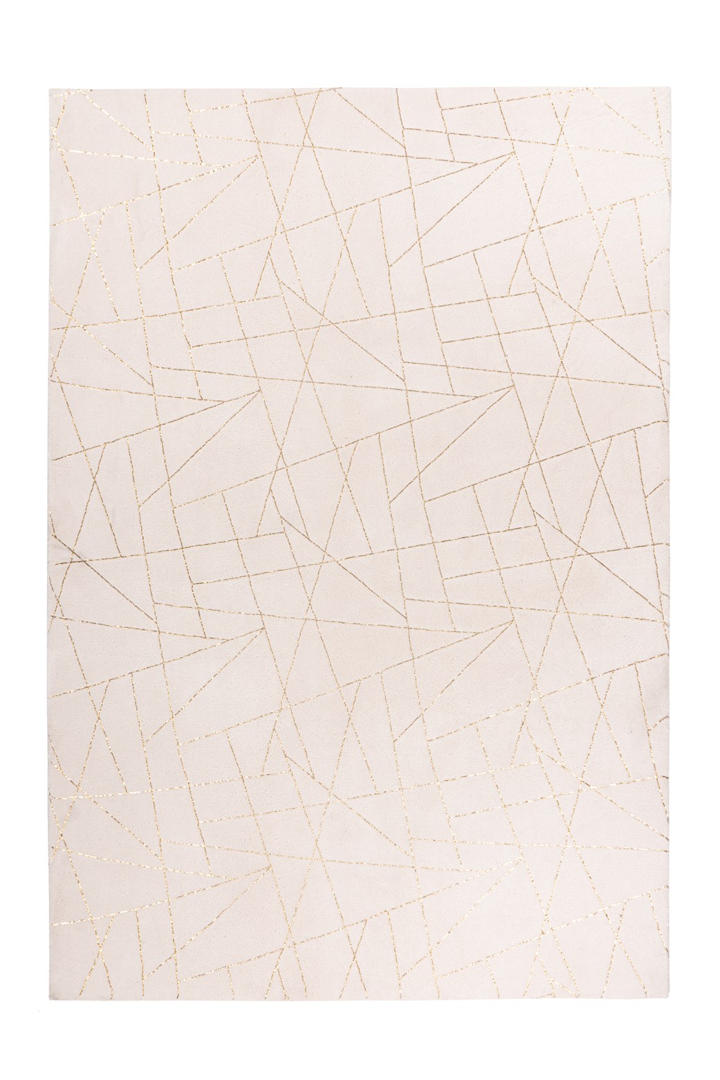 Teppich Bijou 125 Creme / Gold 120cm x 170cm