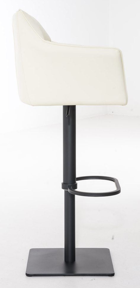 2er Set Barhocker Damaso Kunstleder schwarz