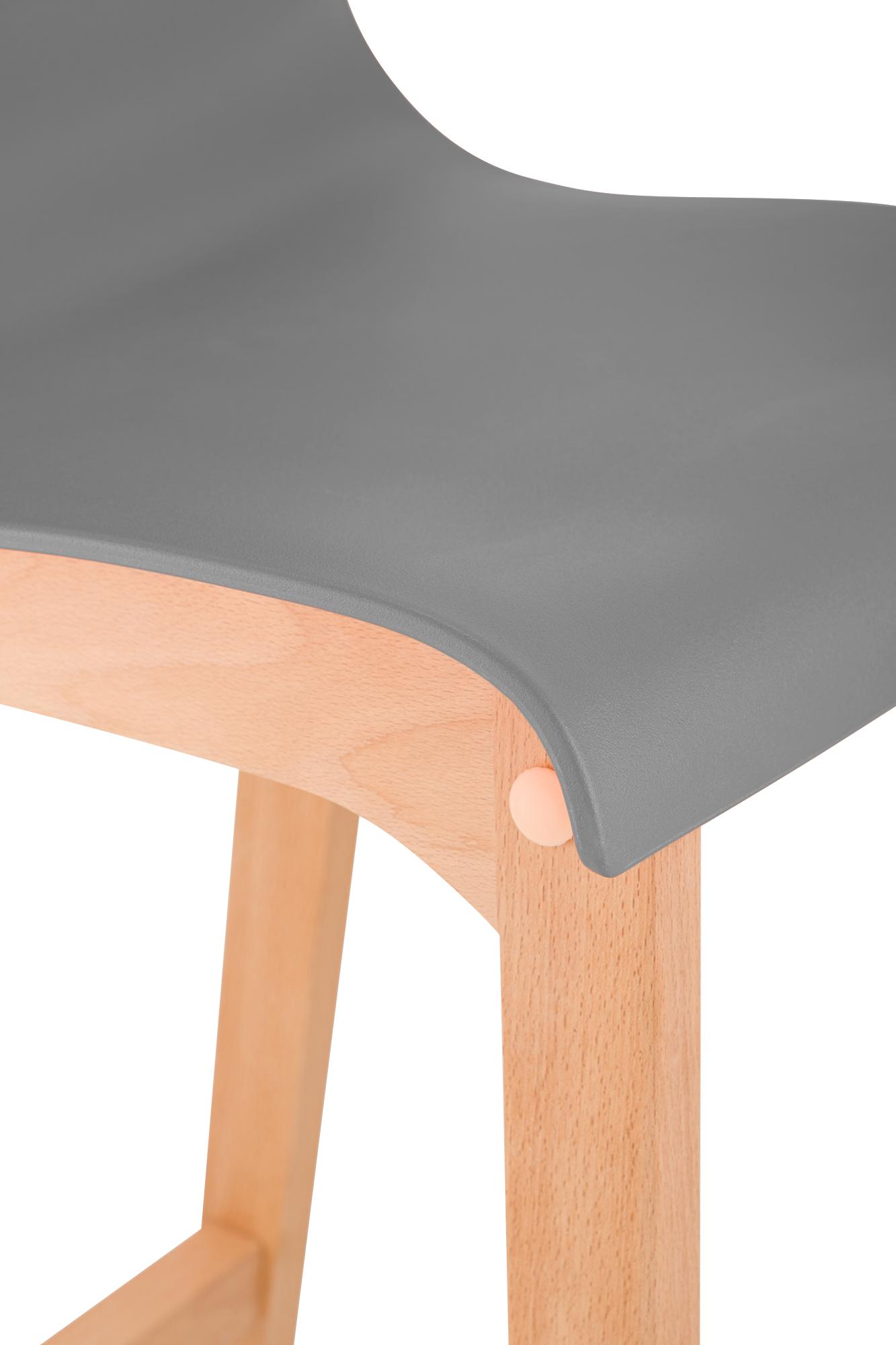 Barhocker Hoover Natura 4-Fuß Gestell