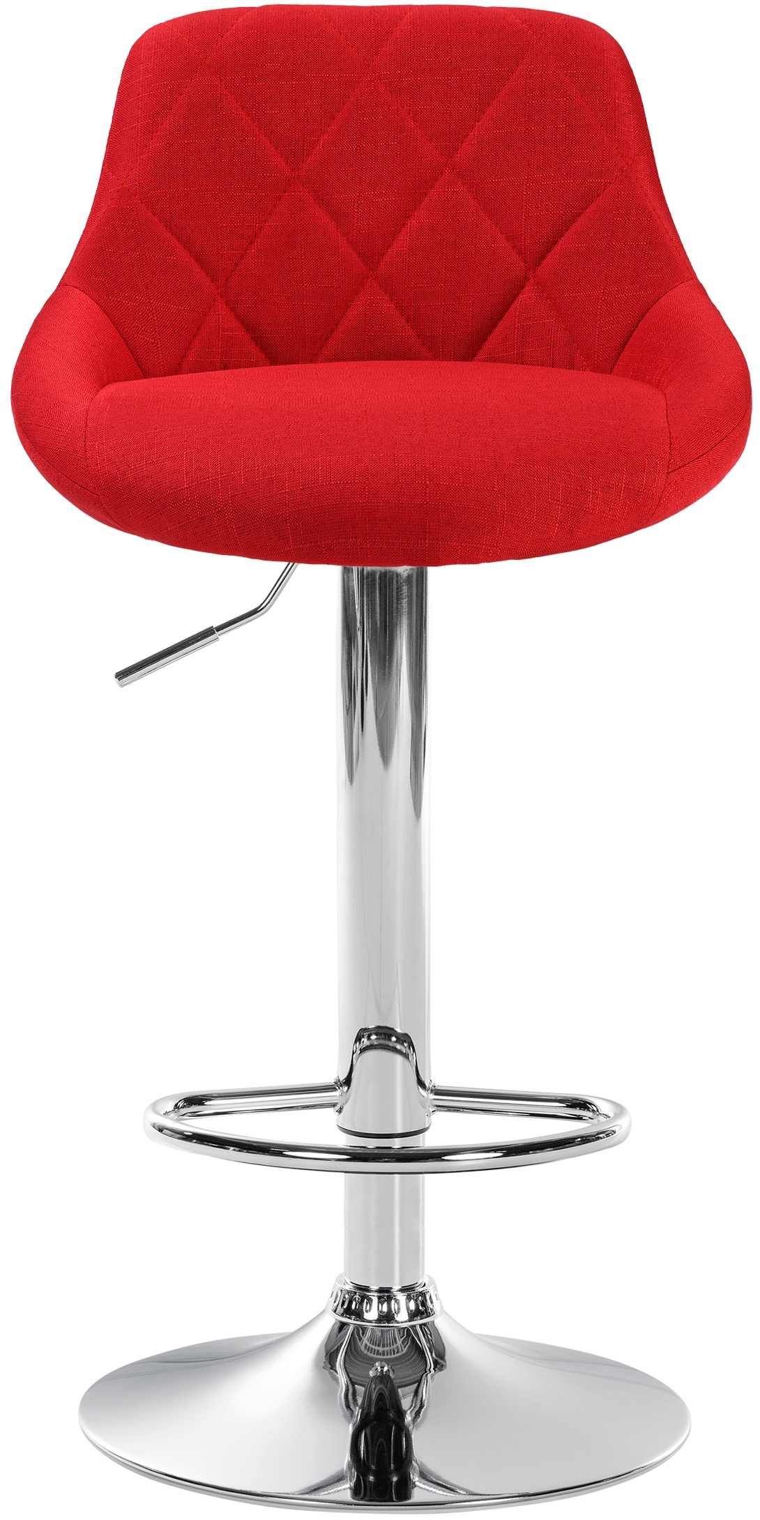 Barhocker Lazio Stoff chrom