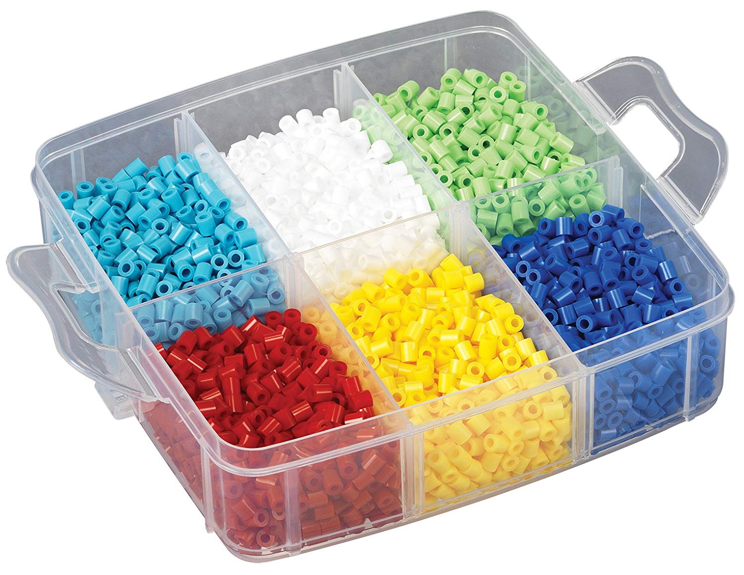 Hama Bastel- & Kreativspielzeug Hama 6701 - Kleine Aufbewahrungsbox, gefüllt
