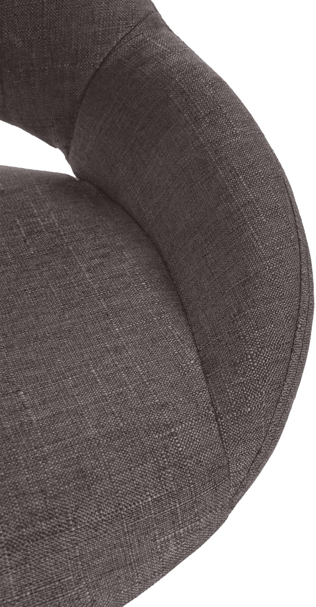 Barhocker Milet Stoff chrom