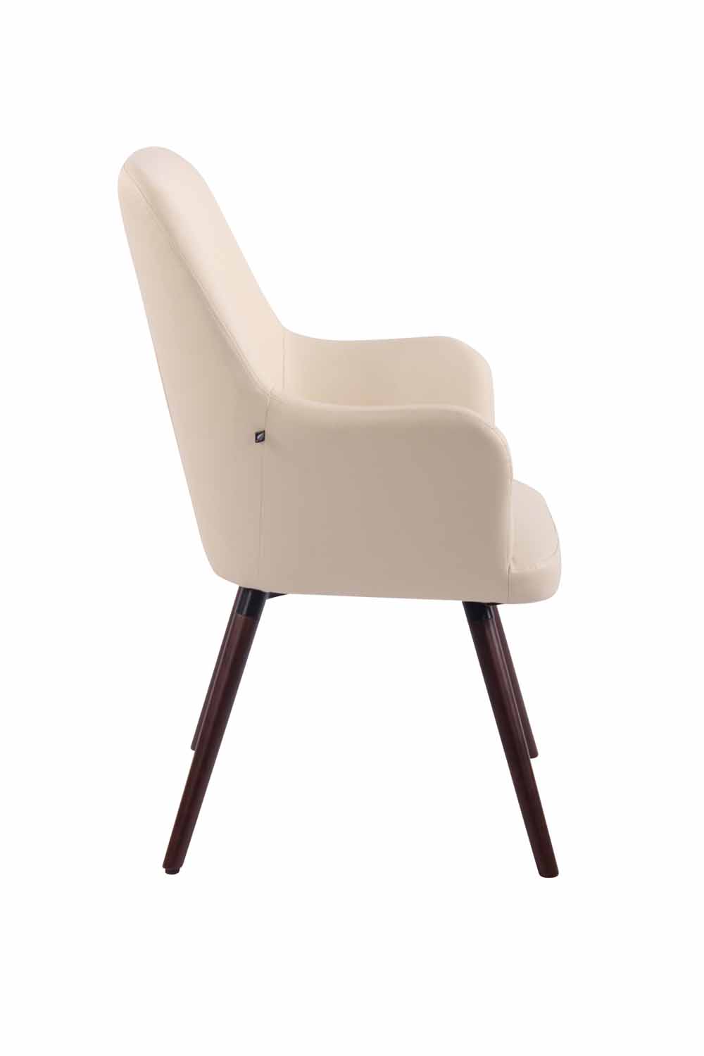 Lounger Aarhus Kunstleder walnuss