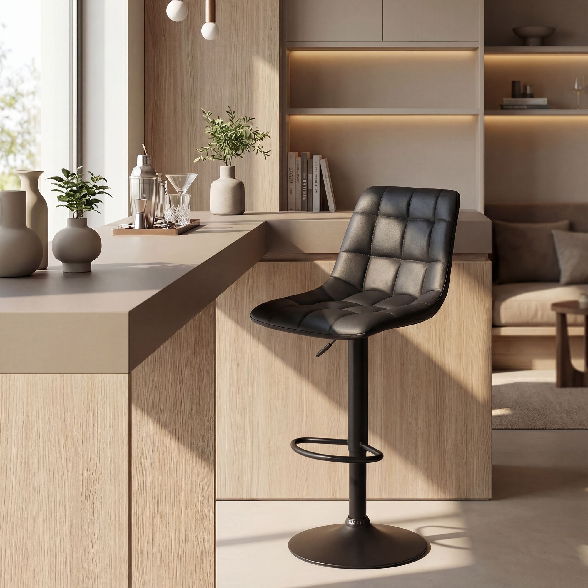 Barhocker Mapun Kunstleder