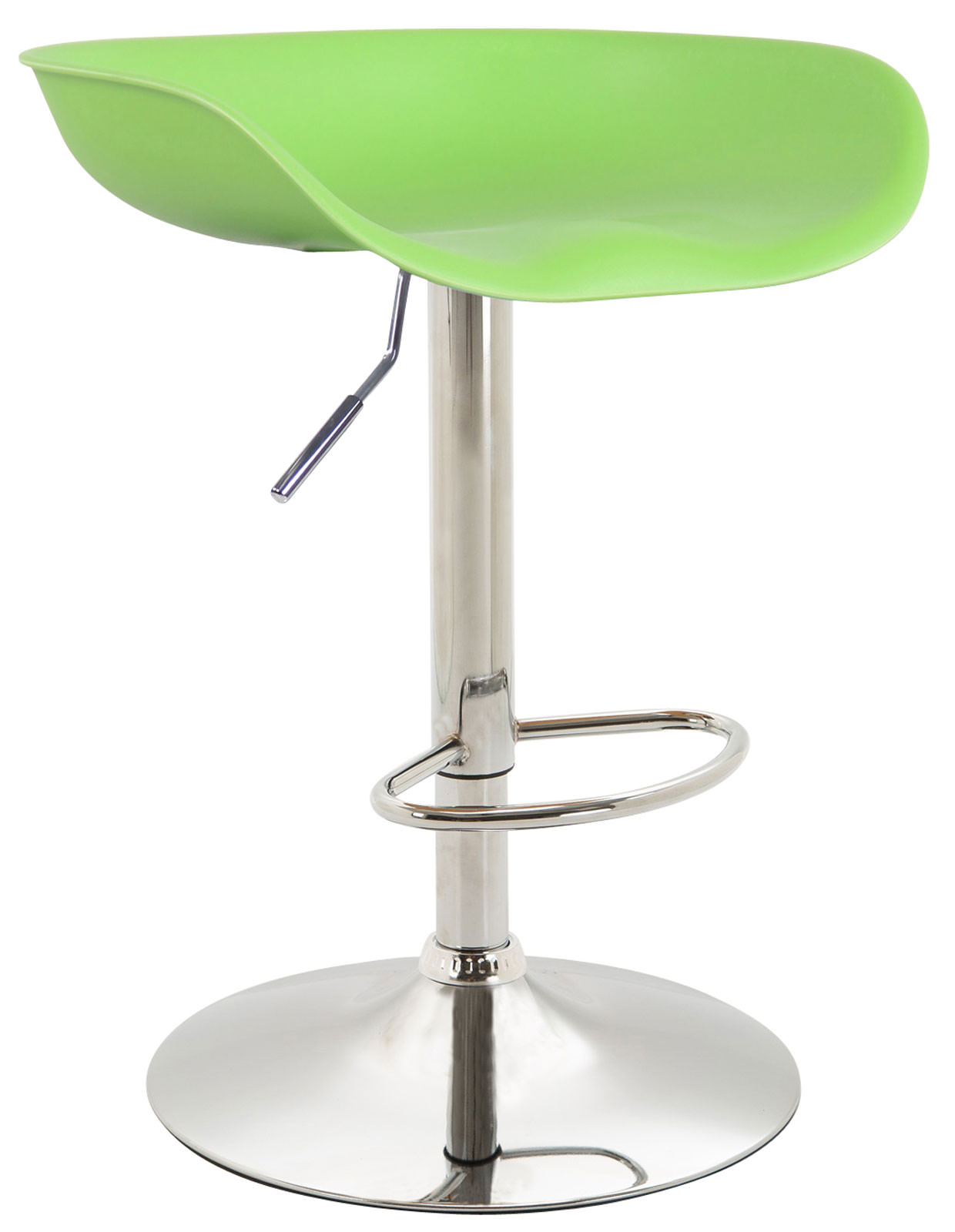 Barhocker Anaheim Kunststoff chrom