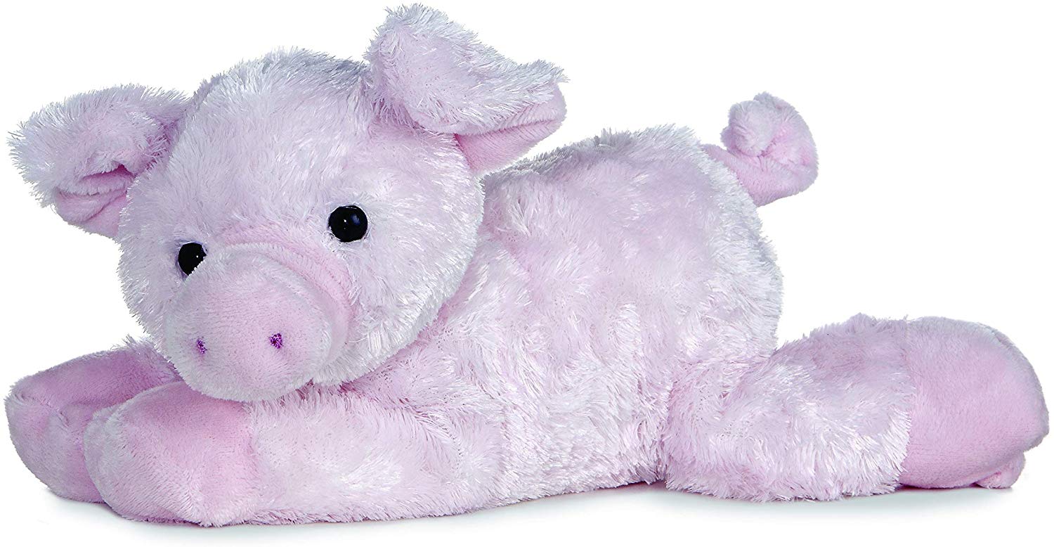 Aurora Plüschfiguren Aurora 06648 - Flopsies Piggolo Schwein ca. 31 cm