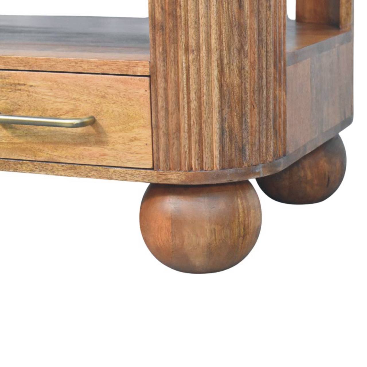 Briarwood-Couchtisch mit Rillenmuster