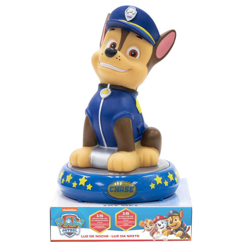 Kids Licensing Dekoration Paw Patrol - 3D Nachtlampe Chase