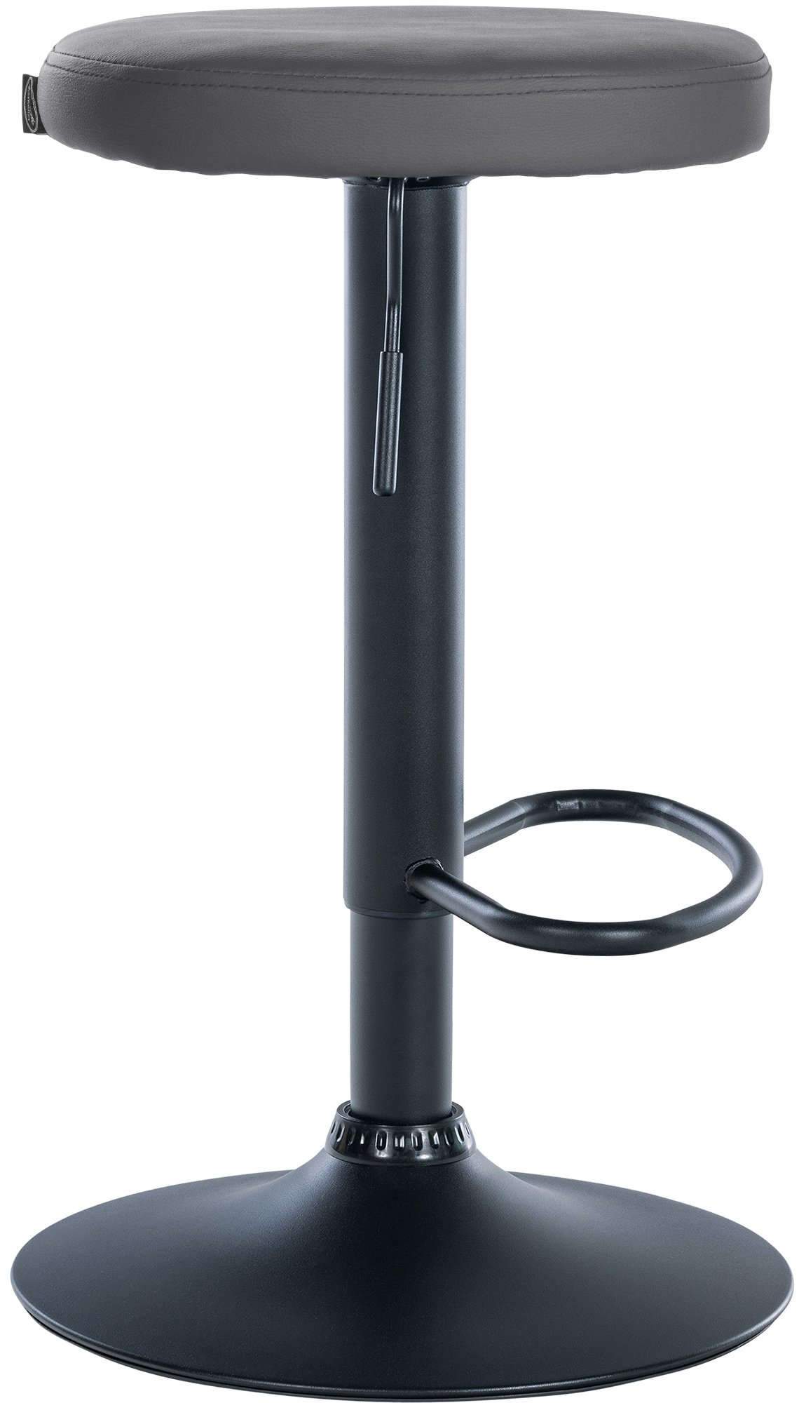 Barhocker Ponte Kunstleder schwarz