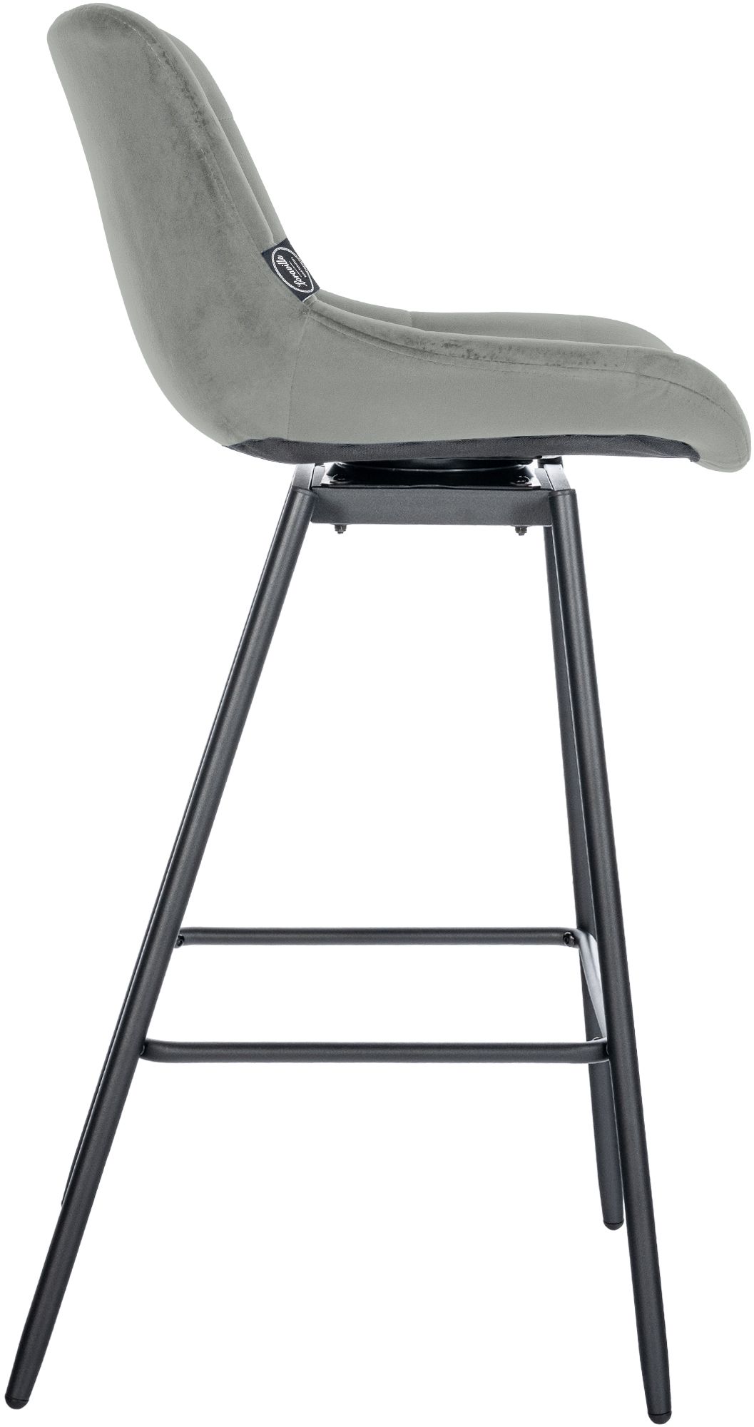 Barhocker Weston Schwenkbar Samt